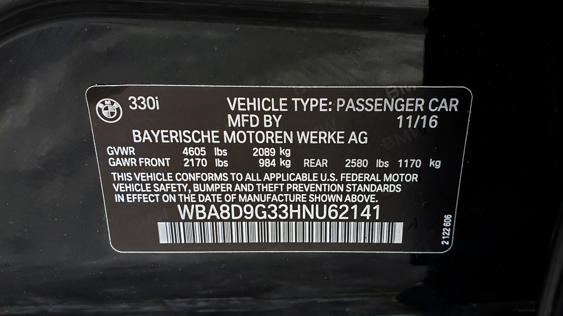 Used 2017 BMW 3 SERIES 330I XDRIVE / PREMIUM / NAV / DRVR ASST / CLD WTHR / REARVIEW for sale Sold at Formula Imports in Charlotte NC 28227 82
