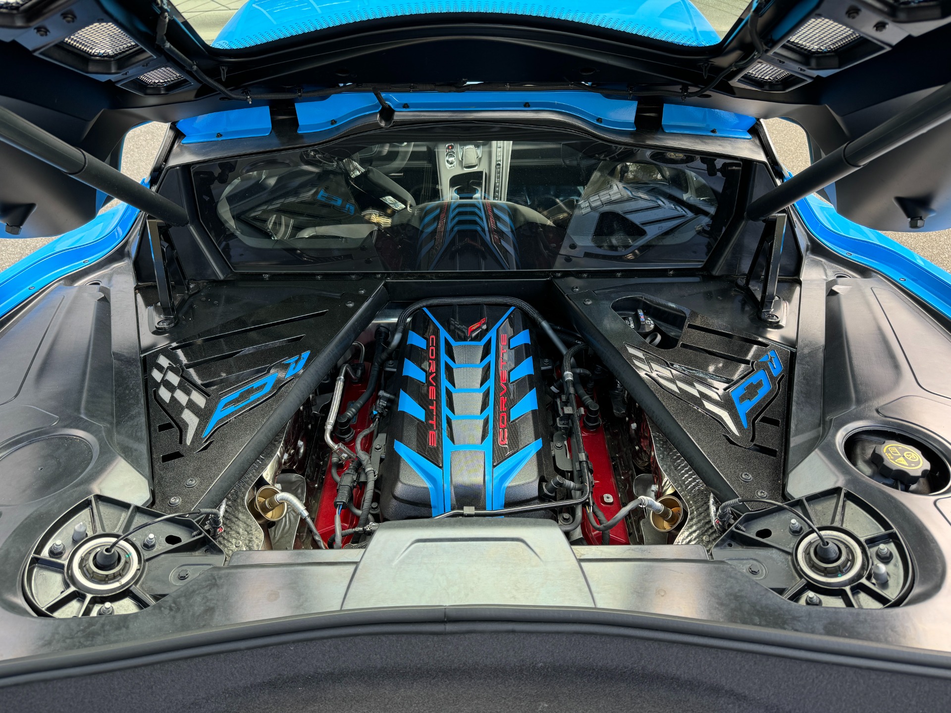 Used 2021 Chevrolet Corvette 3LT VOSSEN WHEELS / Z51 PERFORMANCE PKG / Z51 SUSPENSION / Z51 BRAKES for sale Sold at Formula Imports in Charlotte NC 28227 46
