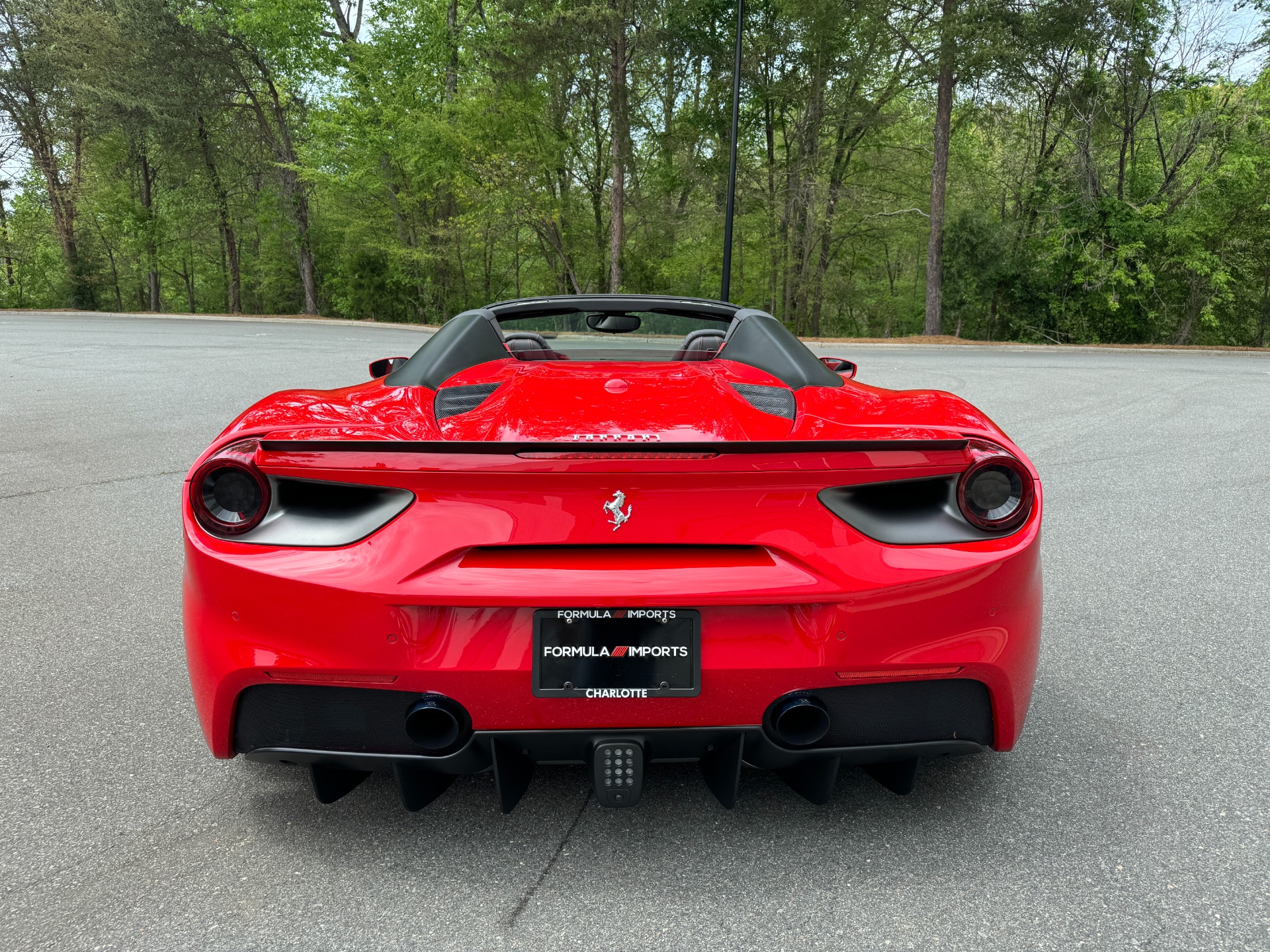 Used 2018 Ferrari 488 Spider RYFT EXHAUST / AFS LIGHTING / CARBON FIBER TRIM / 20 FORGED WHEELS for sale Sold at Formula Imports in Charlotte NC 28227 10