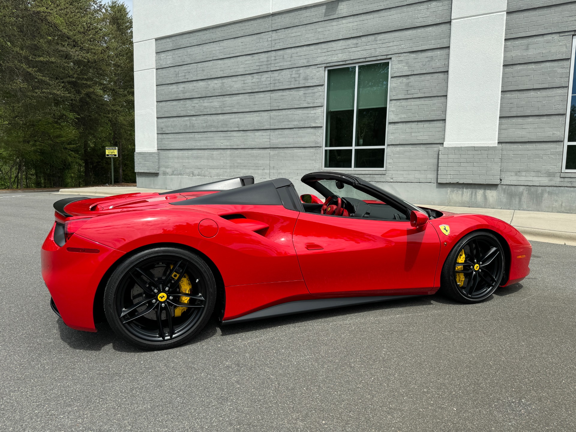 Used 2018 Ferrari 488 Spider RYFT EXHAUST / AFS LIGHTING / CARBON FIBER TRIM / 20 FORGED WHEELS for sale Sold at Formula Imports in Charlotte NC 28227 13