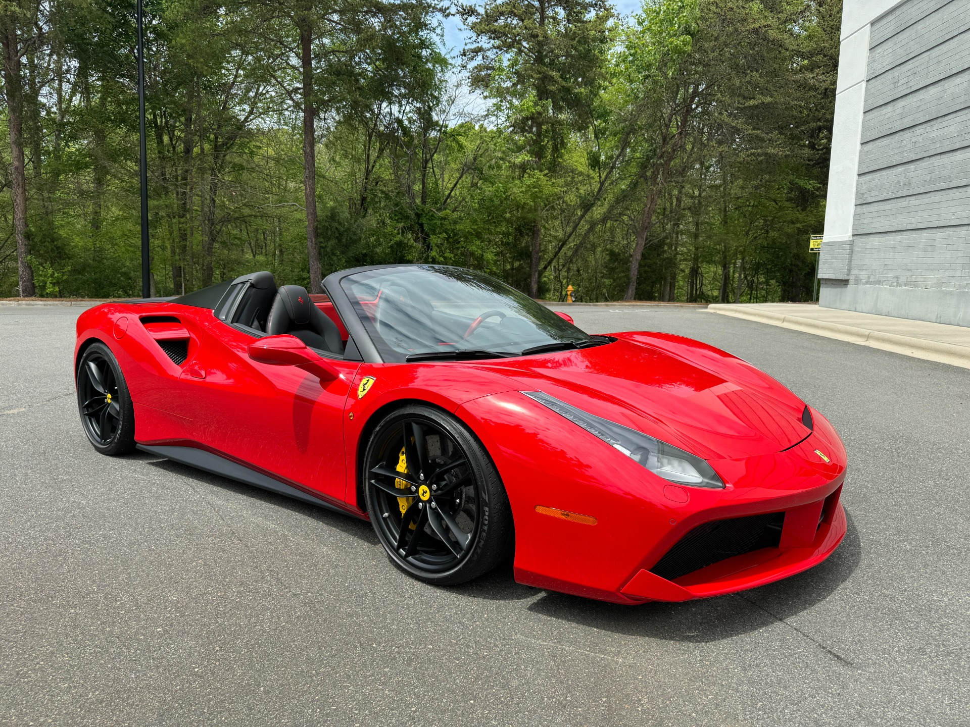 Used 2018 Ferrari 488 Spider RYFT EXHAUST / AFS LIGHTING / CARBON FIBER TRIM / 20 FORGED WHEELS for sale Sold at Formula Imports in Charlotte NC 28227 16