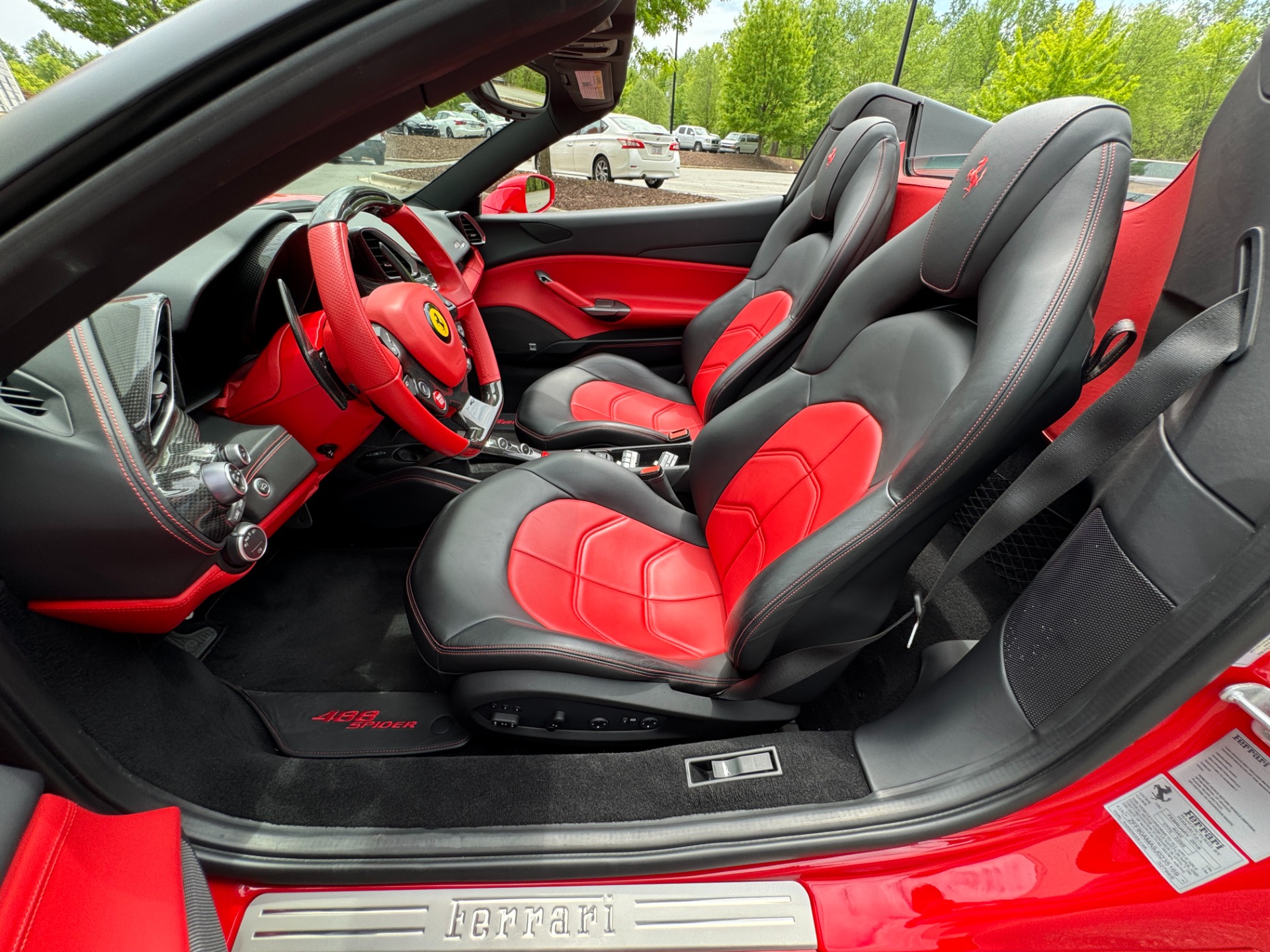 Used 2018 Ferrari 488 Spider RYFT EXHAUST / AFS LIGHTING / CARBON FIBER TRIM / 20 FORGED WHEELS for sale Sold at Formula Imports in Charlotte NC 28227 41