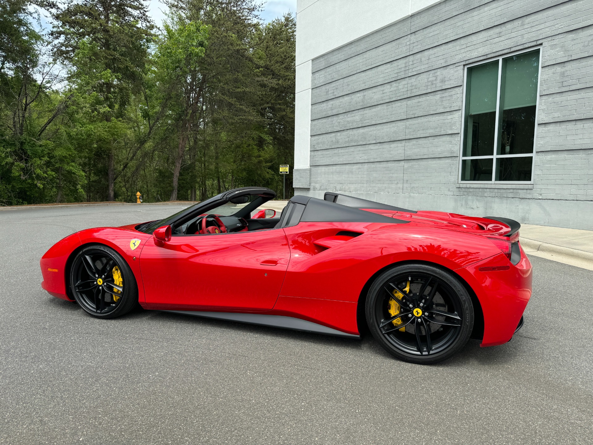 Used 2018 Ferrari 488 Spider RYFT EXHAUST / AFS LIGHTING / CARBON FIBER TRIM / 20 FORGED WHEELS for sale Sold at Formula Imports in Charlotte NC 28227 7