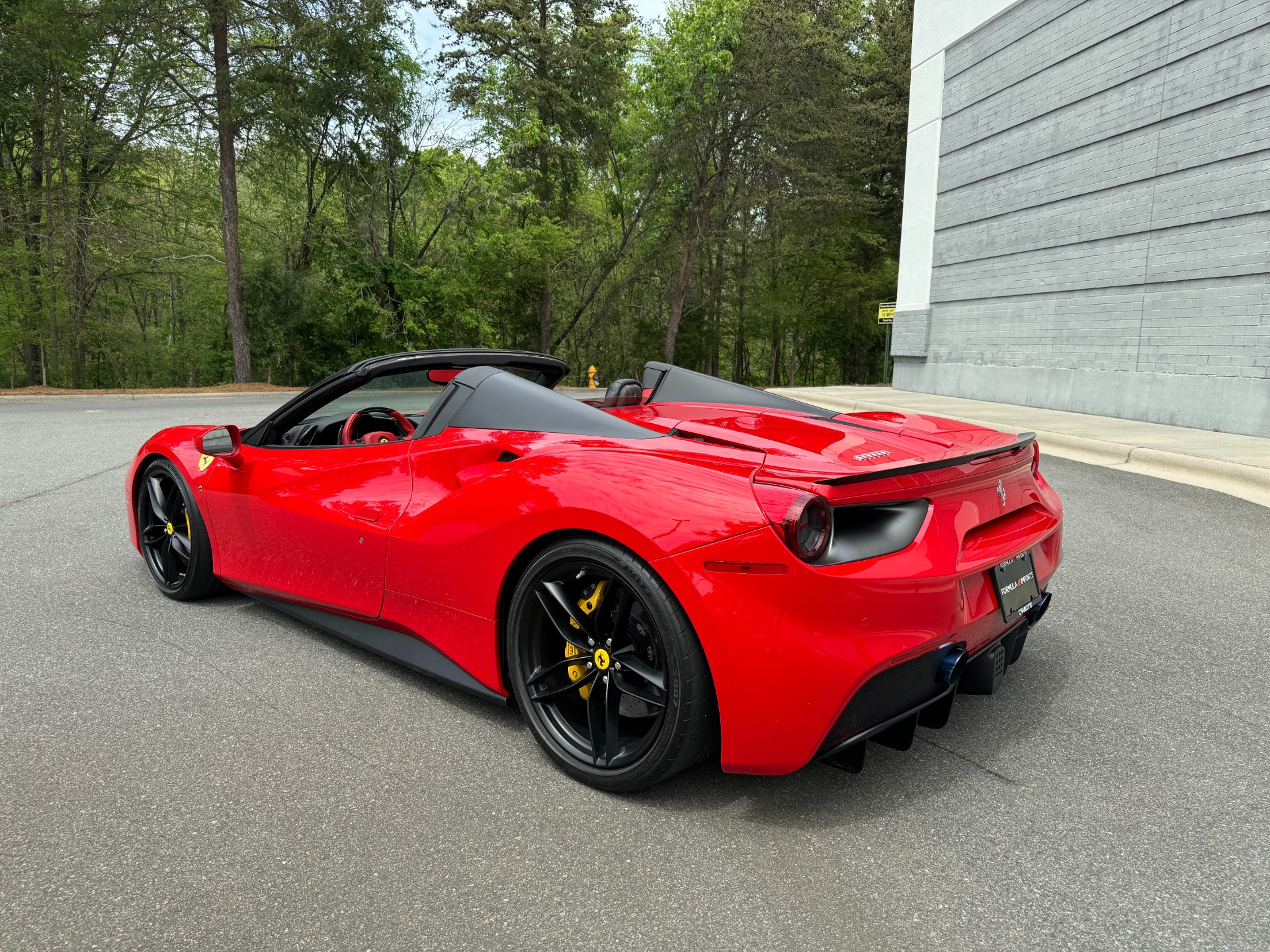 Used 2018 Ferrari 488 Spider RYFT EXHAUST / AFS LIGHTING / CARBON FIBER TRIM / 20 FORGED WHEELS for sale Sold at Formula Imports in Charlotte NC 28227 8