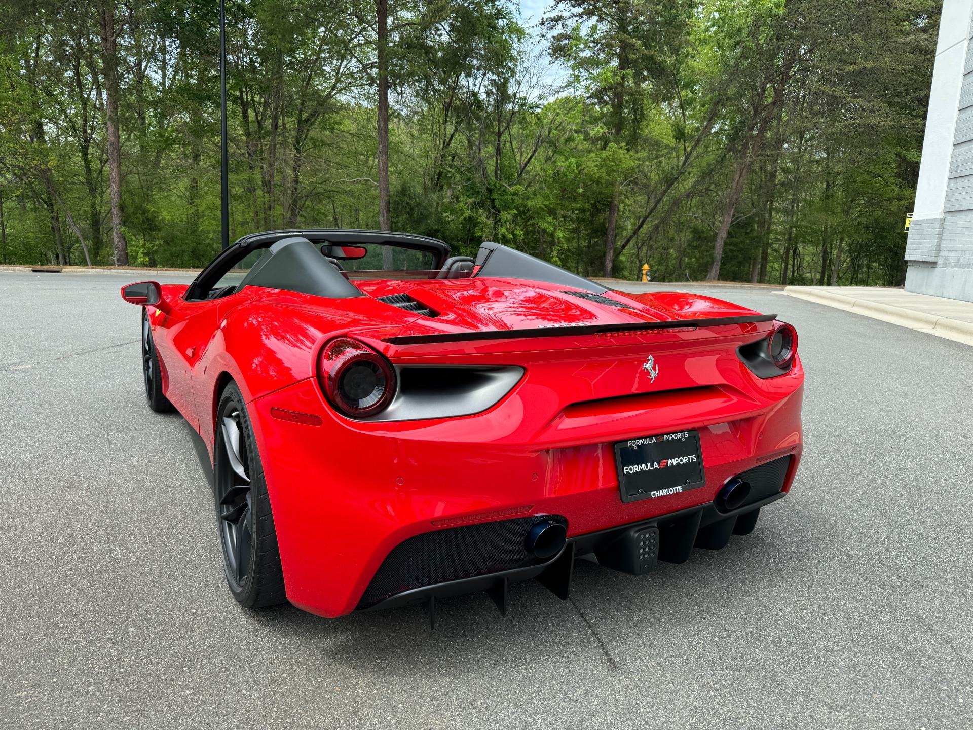 Used 2018 Ferrari 488 Spider RYFT EXHAUST / AFS LIGHTING / CARBON FIBER TRIM / 20 FORGED WHEELS for sale Sold at Formula Imports in Charlotte NC 28227 9