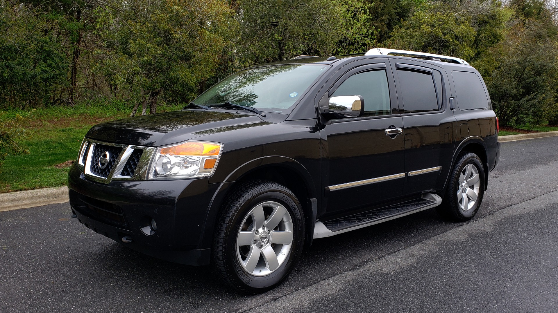 Used 2013 Nissan ARMADA SL 4WD / 5.6L V8 / NAV / SUNROOF / 3-ROW / REARVIEW for sale Sold at Formula Imports in Charlotte NC 28227 1