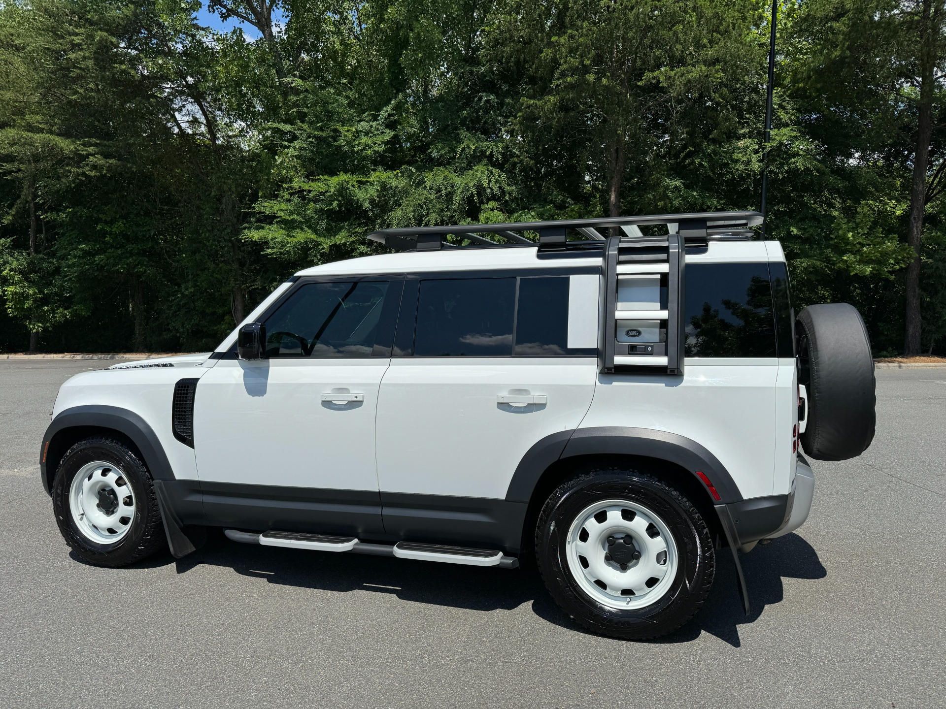 Used 2023 Land Rover Defender 110 S COLD CLIMATE PKG / OFFROAD PKG / AIR SUSP / BLACK EXT PKG for sale Sold at Formula Imports in Charlotte NC 28227 7