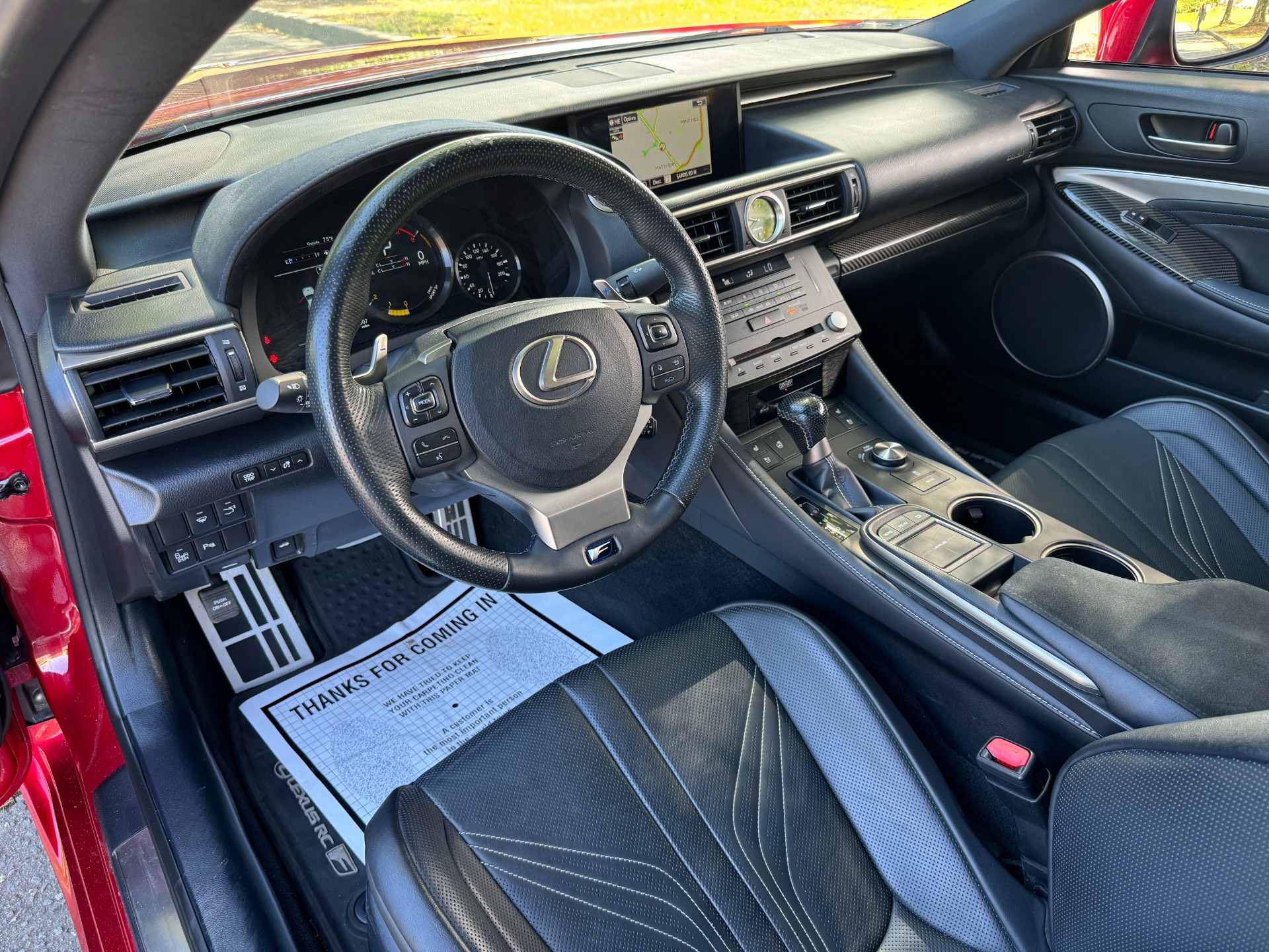 Used 2017 Lexus RC F PREMIUM PKG / ALL WTHR PKG / PREMIUM SURROUND SOUND for sale Sold at Formula Imports in Charlotte NC 28227 29