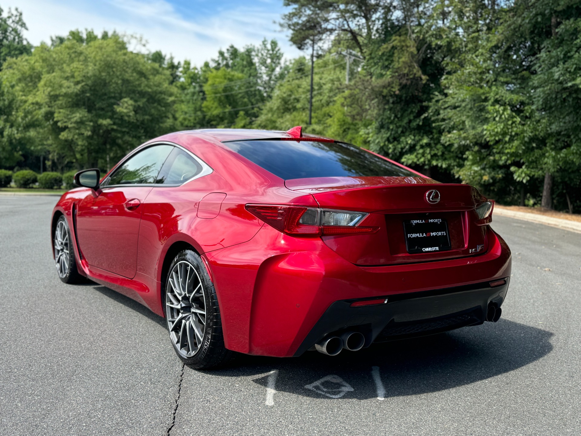 Used 2017 Lexus RC F PREMIUM PKG / ALL WTHR PKG / PREMIUM SURROUND SOUND for sale Sold at Formula Imports in Charlotte NC 28227 8