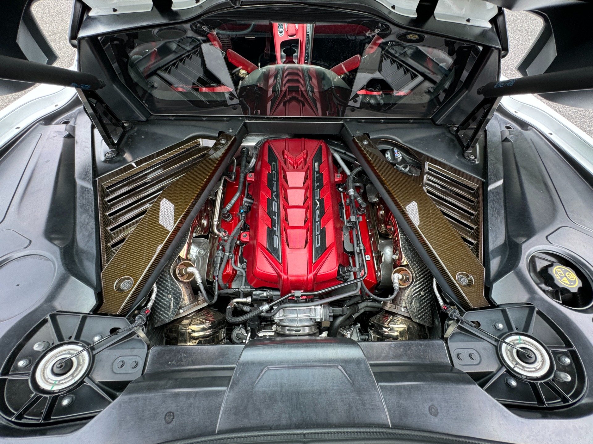 Used 2020 Chevrolet Corvette 3LT //EXTRA CARBON FIBER // LOADED for sale Sold at Formula Imports in Charlotte NC 28227 55