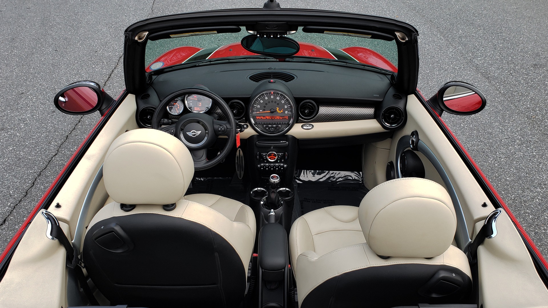Used 2012 MINI COOPER JOHN COOPER WORKS CONVERTIBLE for sale Sold at Formula Imports in Charlotte NC 28227 34