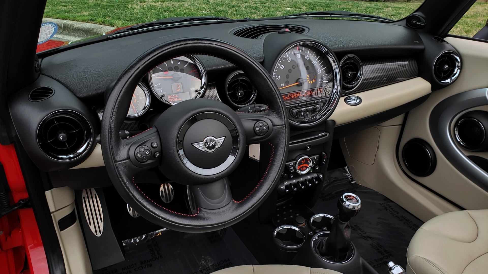 Used 2012 MINI COOPER JOHN COOPER WORKS CONVERTIBLE for sale Sold at Formula Imports in Charlotte NC 28227 39