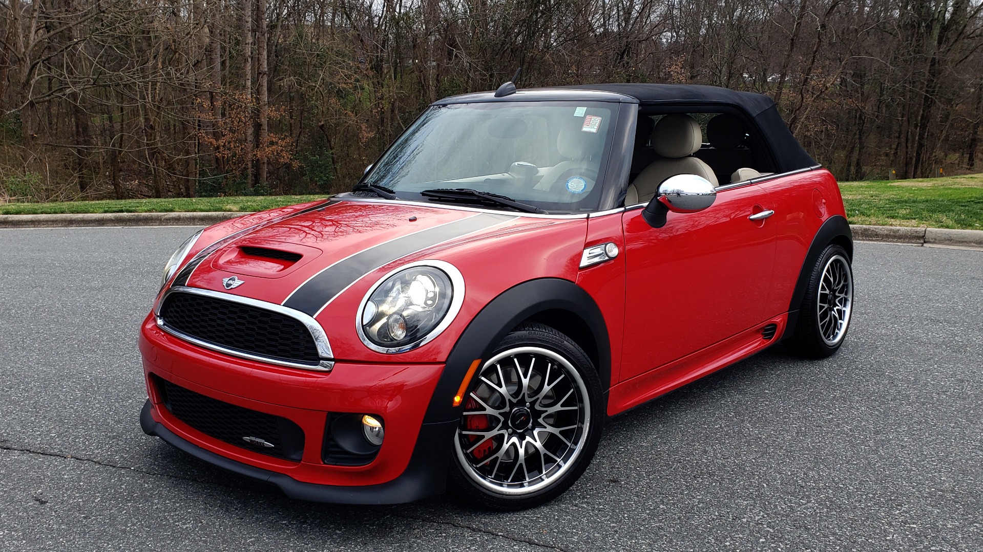 Used 2012 MINI COOPER JOHN COOPER WORKS CONVERTIBLE for sale Sold at Formula Imports in Charlotte NC 28227 4