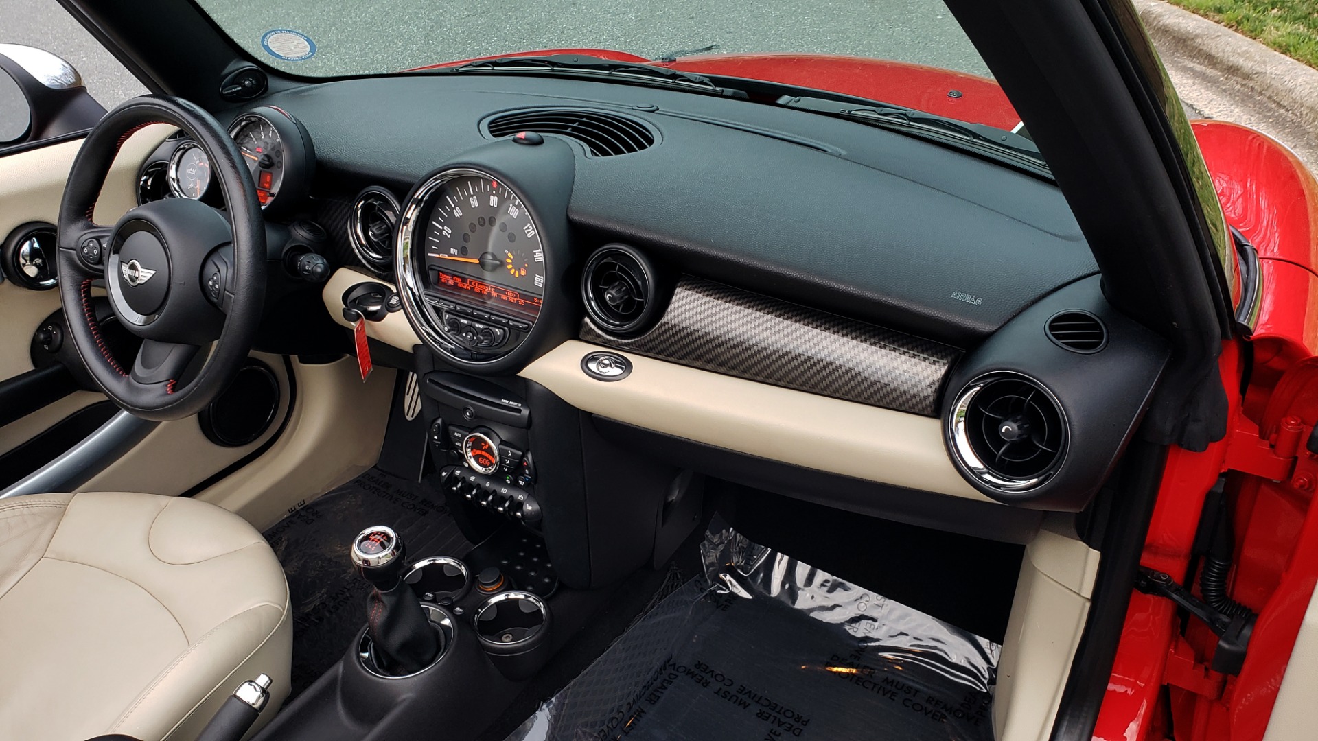 Used 2012 MINI COOPER JOHN COOPER WORKS CONVERTIBLE for sale Sold at Formula Imports in Charlotte NC 28227 46