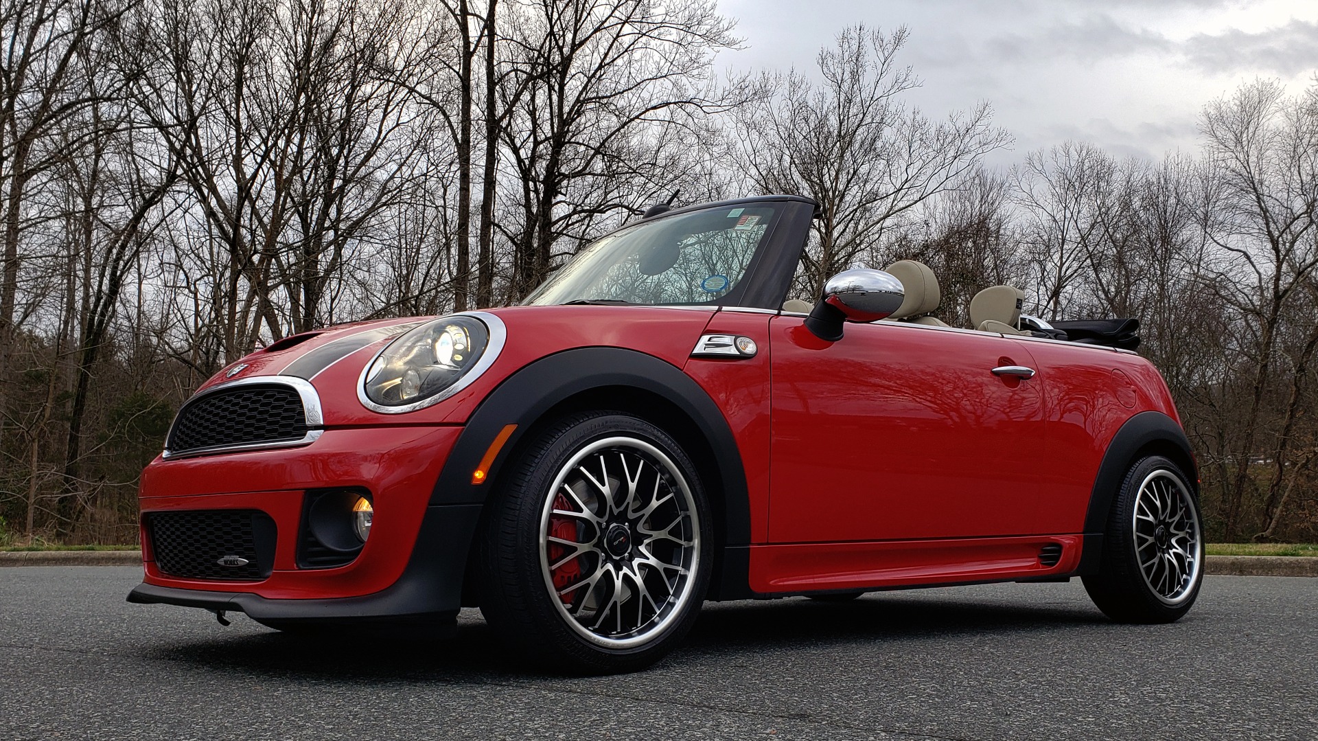 Used 2012 MINI COOPER JOHN COOPER WORKS CONVERTIBLE for sale Sold at Formula Imports in Charlotte NC 28227 1