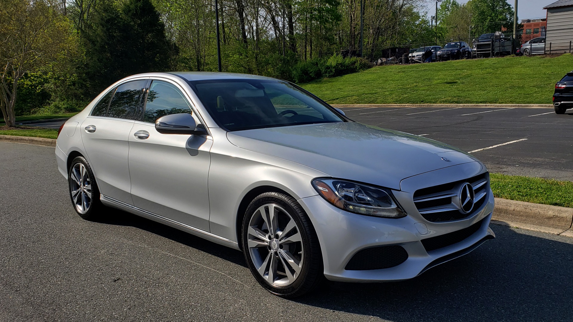 Used 2016 Mercedes-Benz C-CLASS C 300 PREMIUM / NAV / SNRF/ HTD STS / REARVIEW / BSM for sale Sold at Formula Imports in Charlotte NC 28227 4
