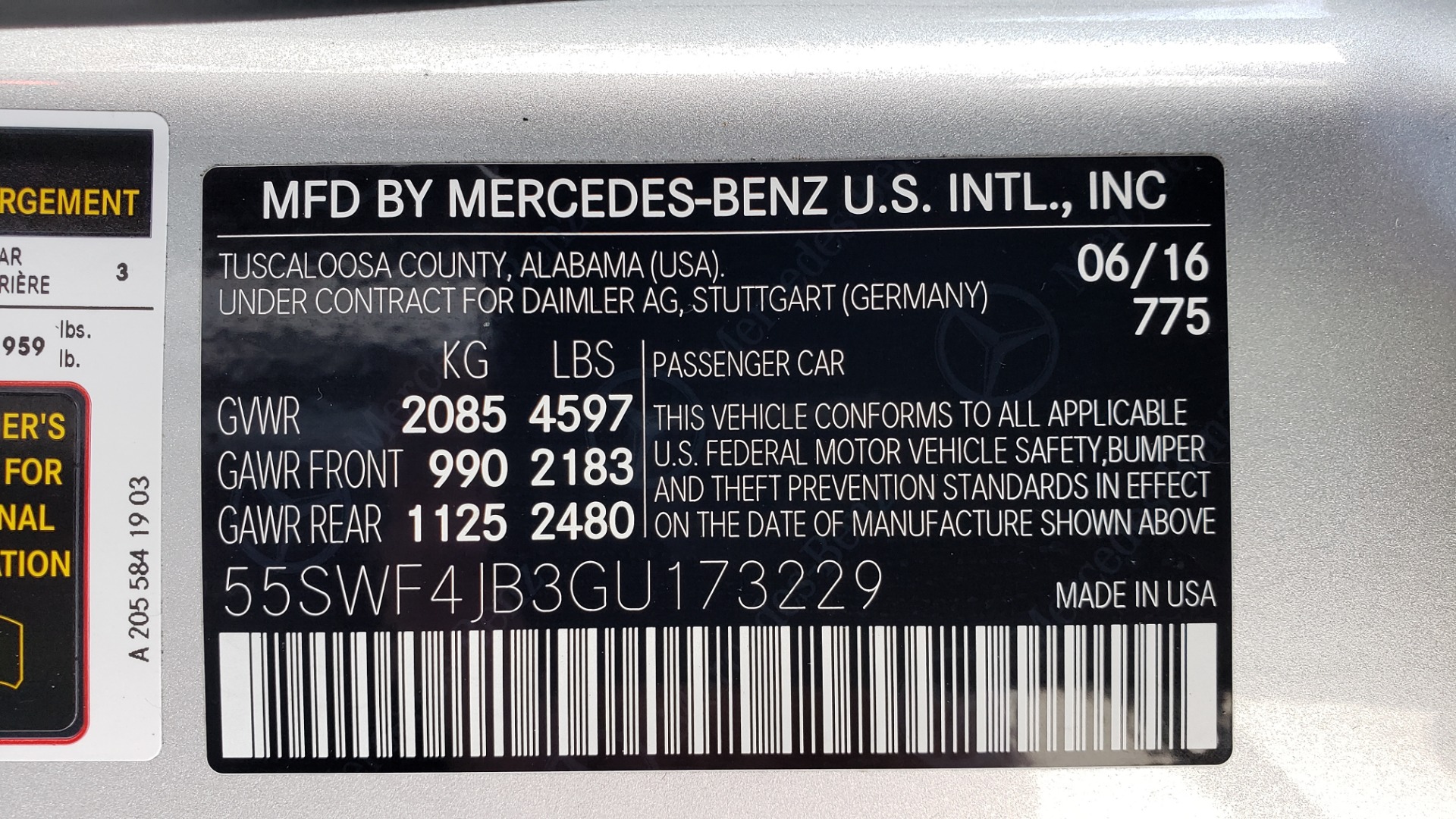 Used 2016 Mercedes-Benz C-CLASS C 300 PREMIUM / NAV / SNRF/ HTD STS / REARVIEW / BSM for sale Sold at Formula Imports in Charlotte NC 28227 86