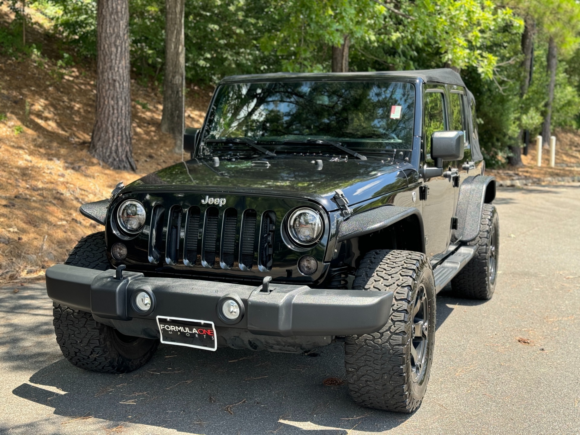 Used 2016 Jeep Wrangler Unlimited Sport POWER MYTOP / FUEL WHEELS / OFFROAD TIRES for sale Sold at Formula Imports in Charlotte NC 28227 3