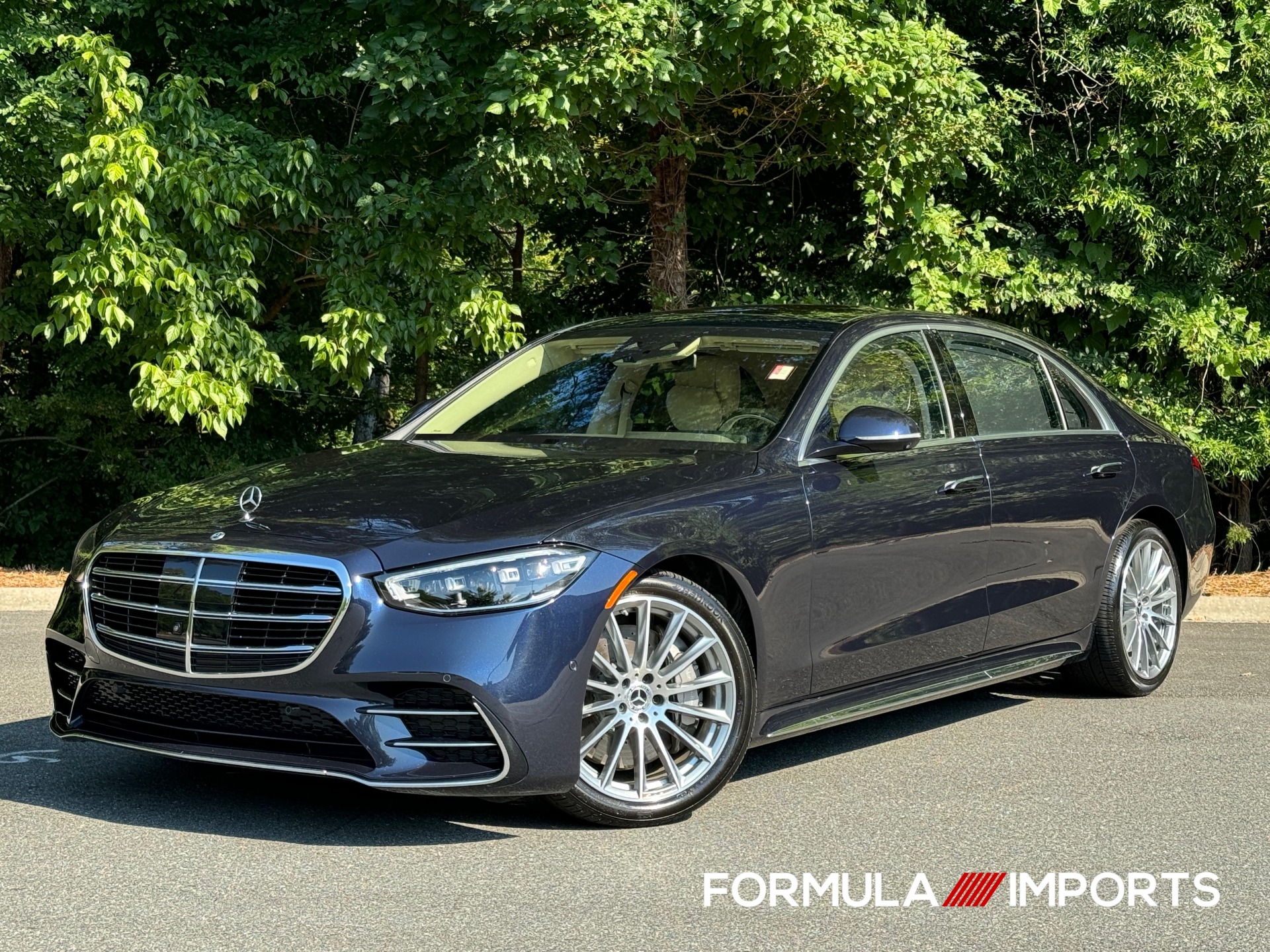 Used 2022 Mercedes-Benz S-Class S 580 AMG LINE / 3D TECH PACKAGE / REAR STEER for sale Sold at Formula Imports in Charlotte NC 28227 1