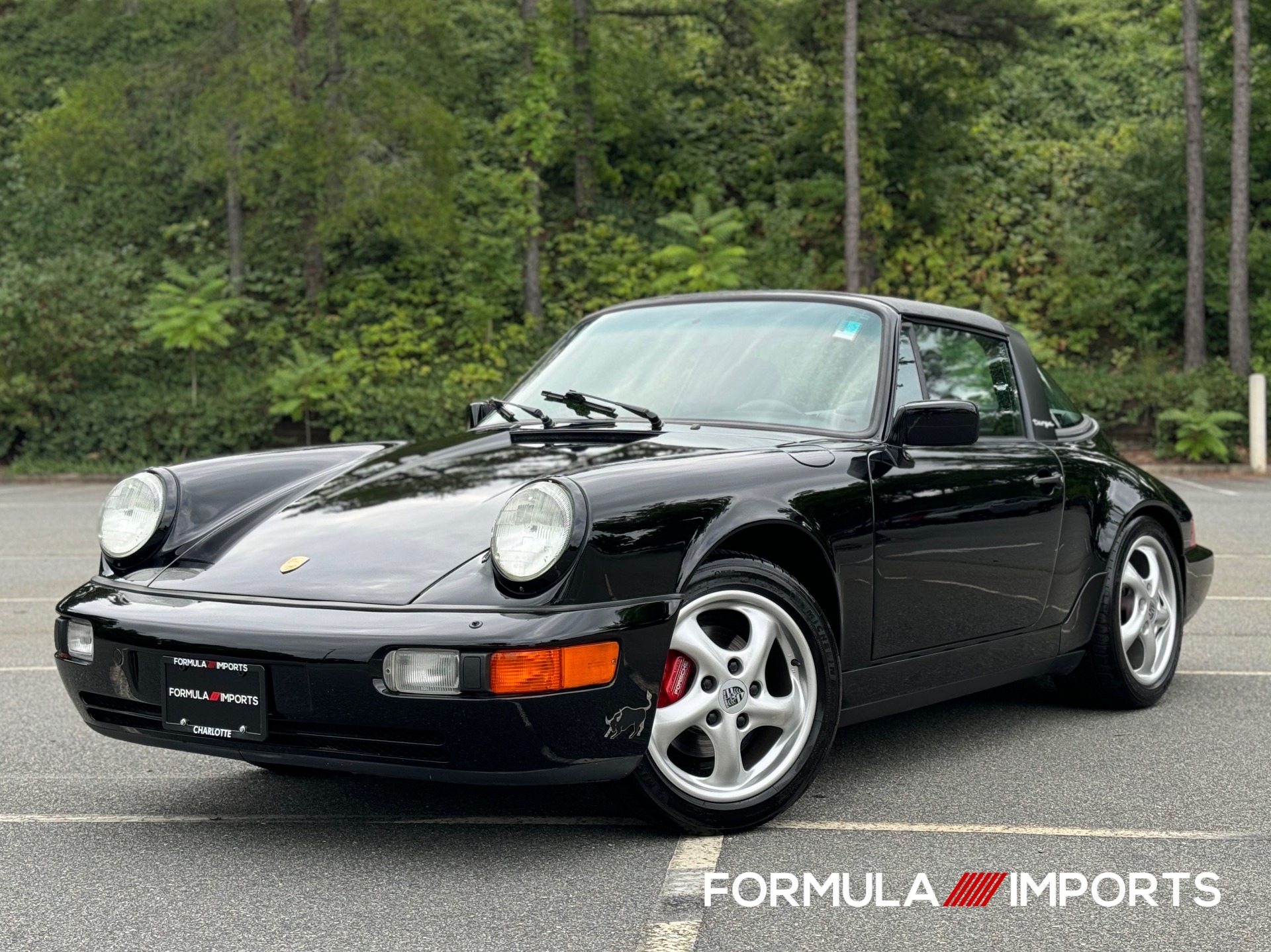 Used 1990 Porsche 911 Carrera 2 Targa CUSTOM INTERIOR / FULL ENGINE REBUILD / NEW TARGA TOP for sale Sold at Formula Imports in Charlotte NC 28227 1