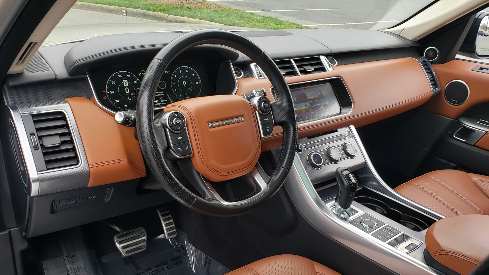 Used 2017 Land Rover RANGE ROVER SPORT HSE DYNAMIC / SC V6 / NAV / PANO-ROOF / REARVIEW for sale Sold at Formula Imports in Charlotte NC 28227 42