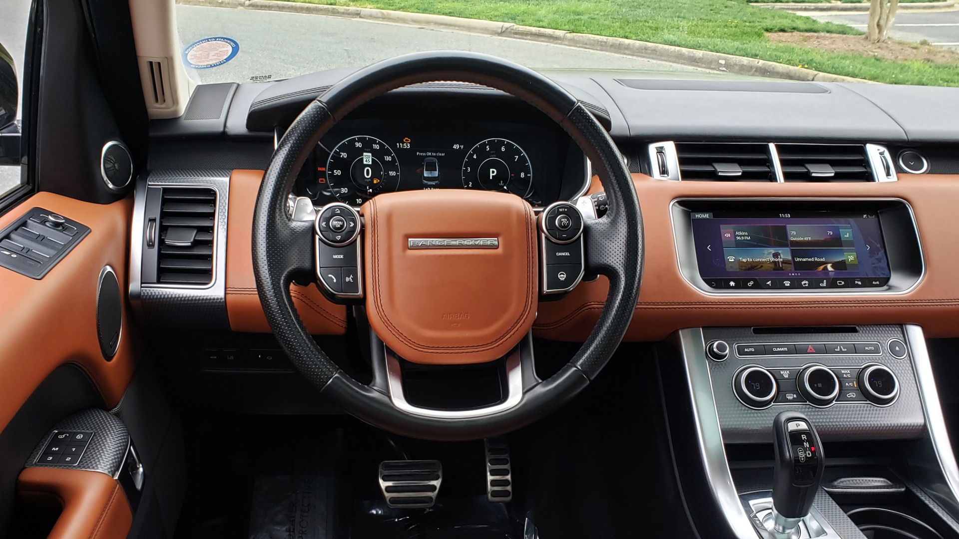Used 2017 Land Rover RANGE ROVER SPORT HSE DYNAMIC / SC V6 / NAV / PANO-ROOF / REARVIEW for sale Sold at Formula Imports in Charlotte NC 28227 44