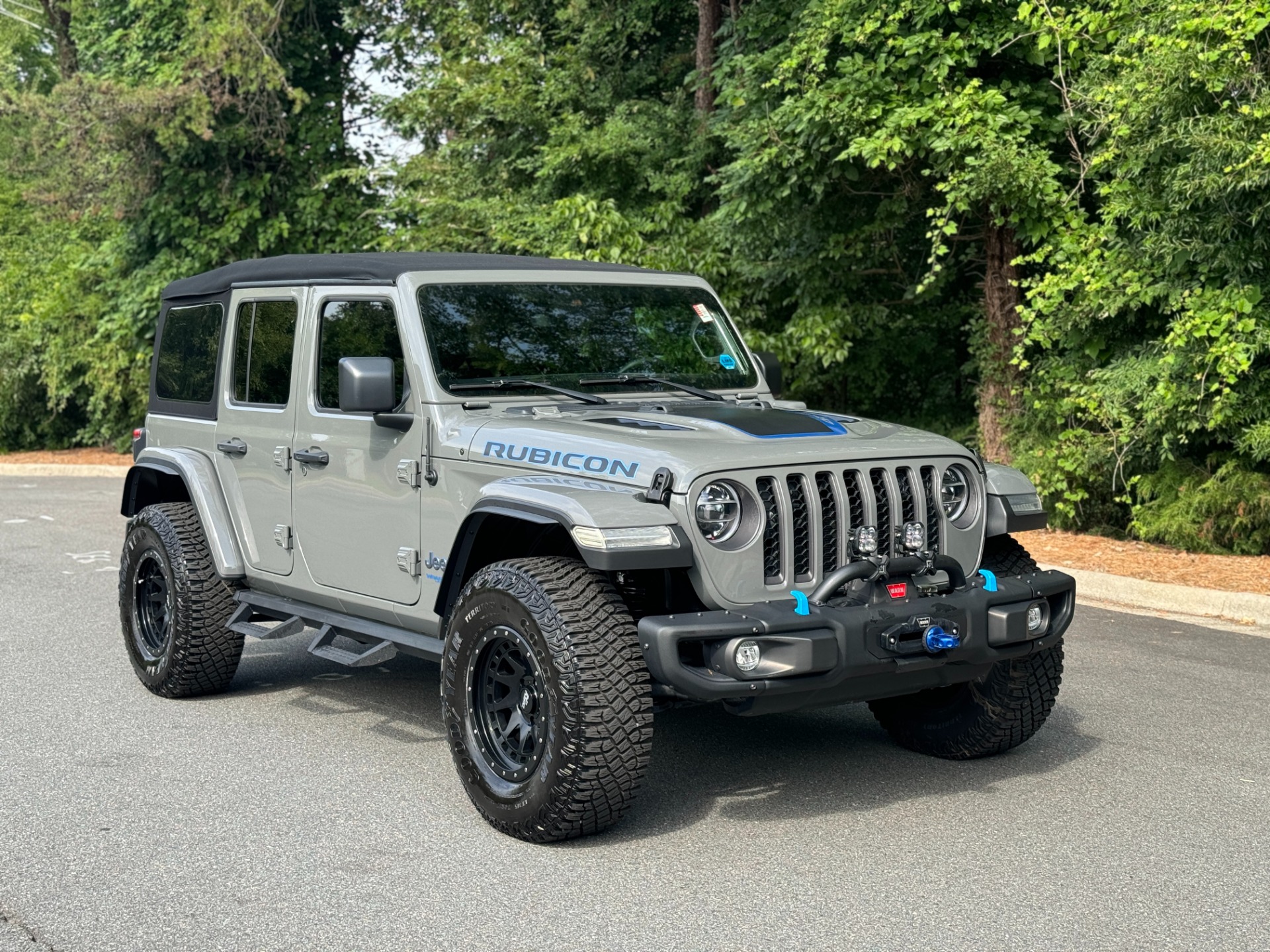 Used 2022 Jeep Wrangler 4xe Unlimited Rubicon TOW PKG / FOX SHOCKS / WARN WINCH / WHEELS & TIRES for sale Sold at Formula Imports in Charlotte NC 28227 16