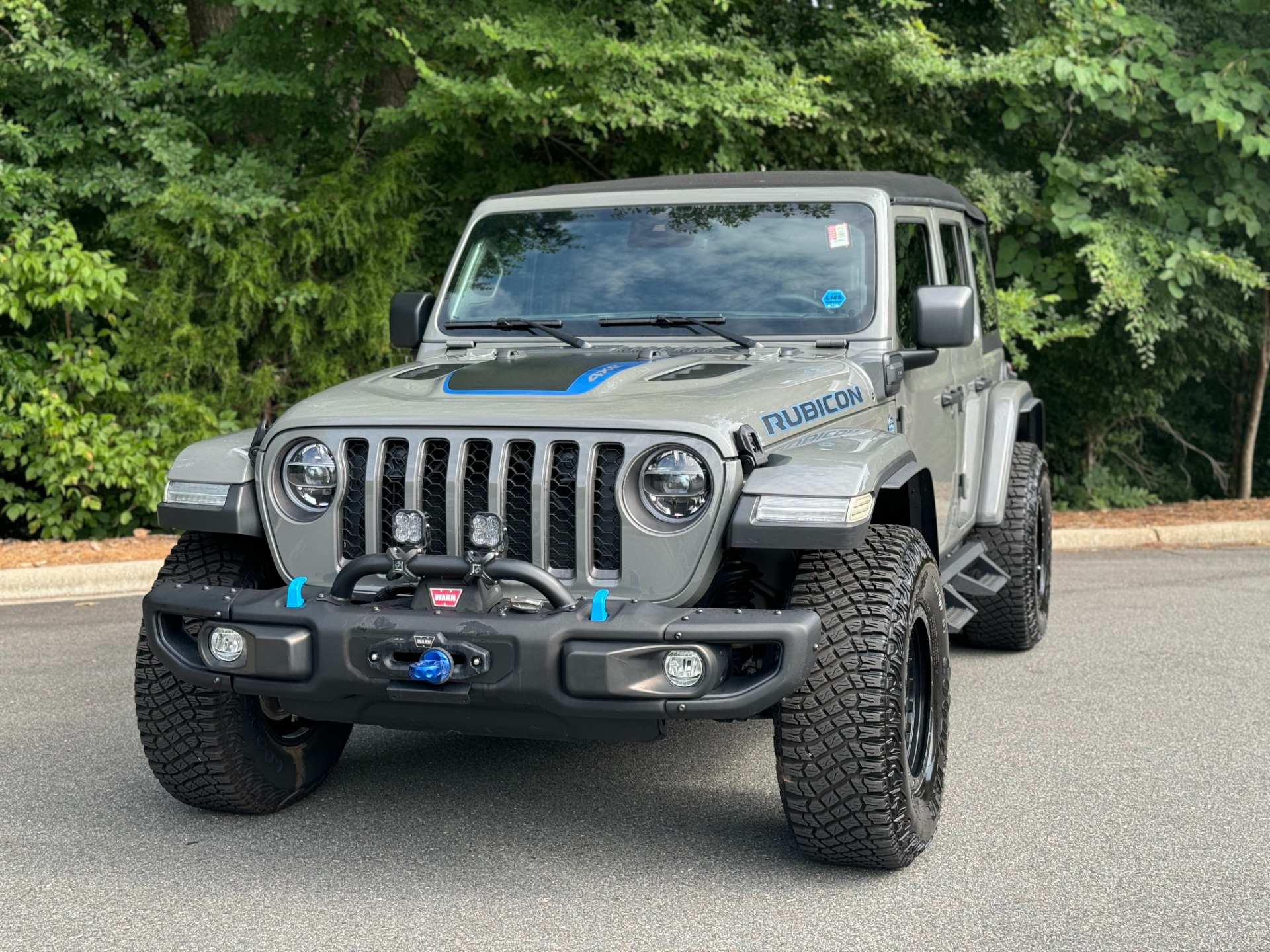 Used 2022 Jeep Wrangler 4xe Unlimited Rubicon TOW PKG / FOX SHOCKS / WARN WINCH / WHEELS & TIRES for sale Sold at Formula Imports in Charlotte NC 28227 3