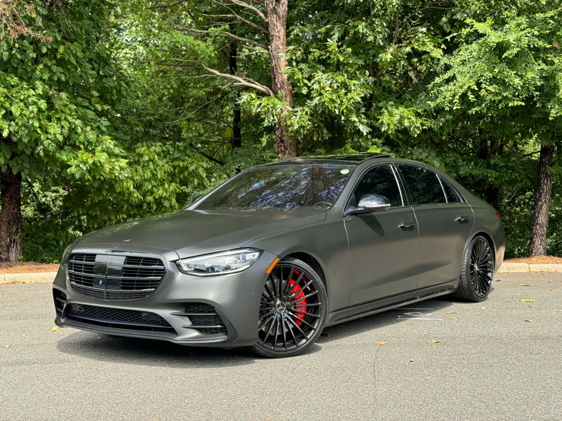 Used 2021 Mercedes-Benz S-Class S 580 AMG LINE / NIGHT PKG / WARMTH & COMFORT PKG / SPORT PKG for sale Sold at Formula Imports in Charlotte NC 28227 1