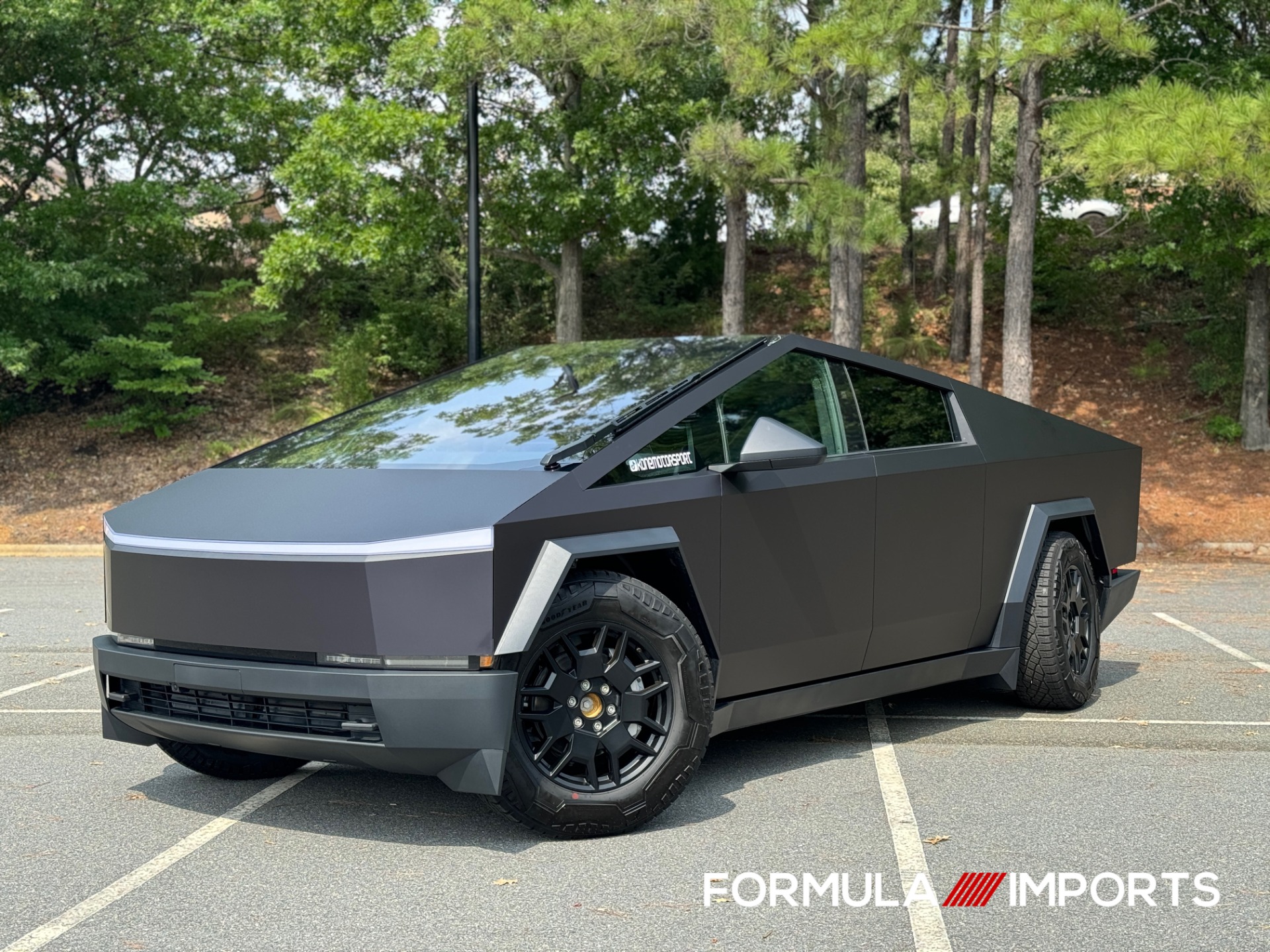 Used 2024 Tesla Cybertruck CUSTOM PURPLE WRAP for sale Sold at Formula Imports in Charlotte NC 28227 1