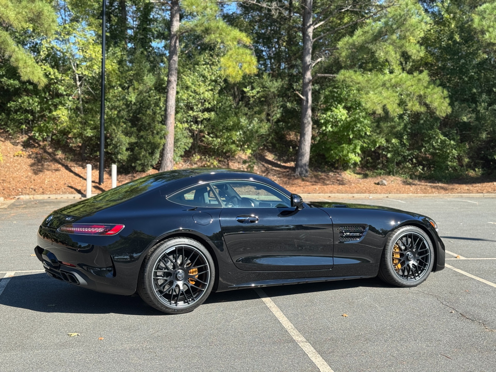 Used 2020 Mercedes-Benz AMG GT C AMG NIGHT PKG / CERTIFIED WARR //CERAMIC BRAKES / BURMESTER for sale Sold at Formula Imports in Charlotte NC 28227 13