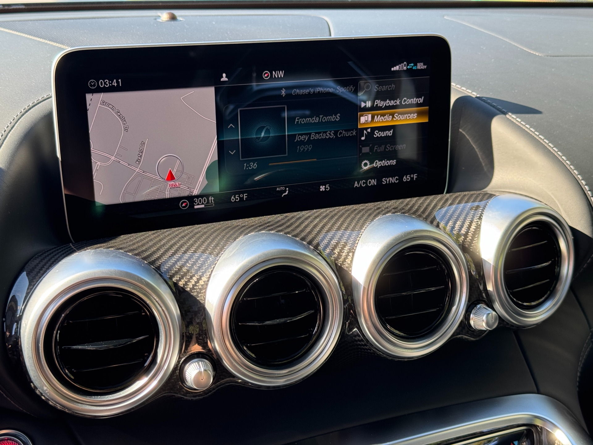 Used 2020 Mercedes-Benz AMG GT C AMG NIGHT PKG / CERTIFIED WARR //CERAMIC BRAKES / BURMESTER for sale Sold at Formula Imports in Charlotte NC 28227 35