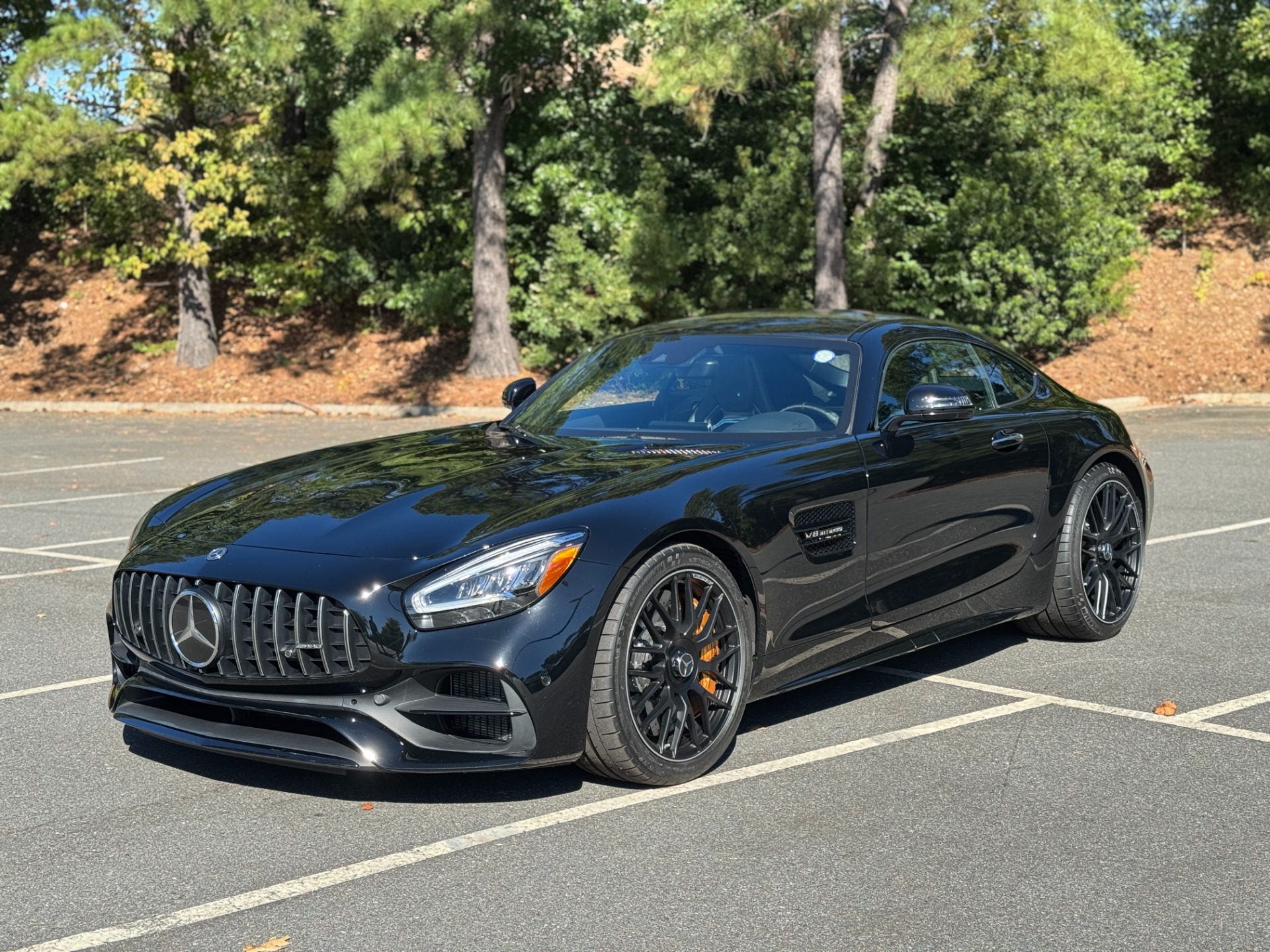 Used 2020 Mercedes-Benz AMG GT C AMG NIGHT PKG / CERTIFIED WARR //CERAMIC BRAKES / BURMESTER for sale Sold at Formula Imports in Charlotte NC 28227 4