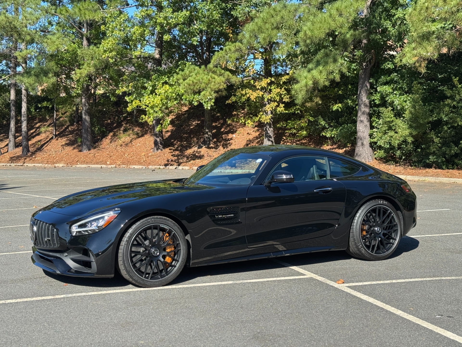 Used 2020 Mercedes-Benz AMG GT C AMG NIGHT PKG / CERTIFIED WARR //CERAMIC BRAKES / BURMESTER for sale Sold at Formula Imports in Charlotte NC 28227 5