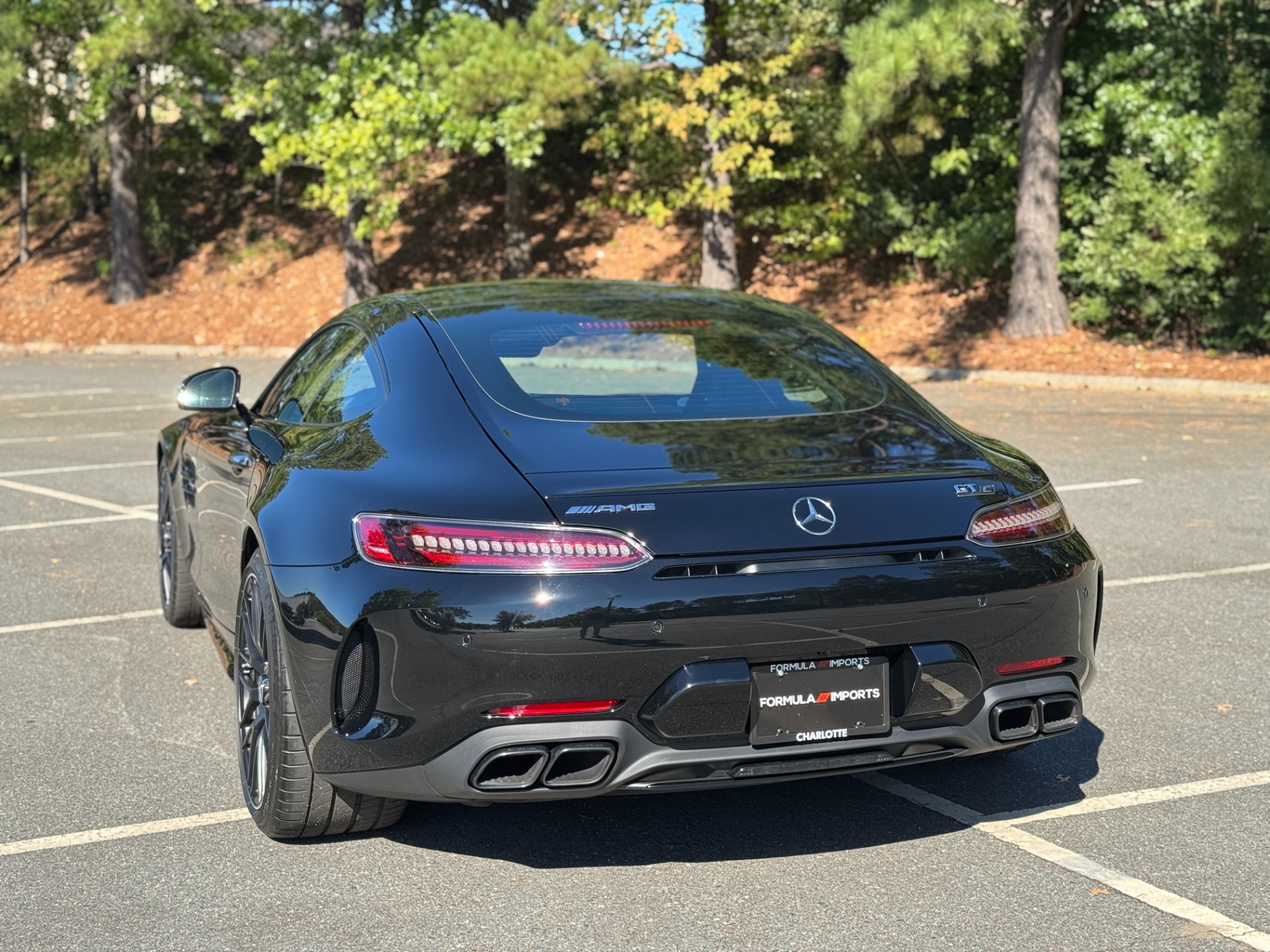 Used 2020 Mercedes-Benz AMG GT C AMG NIGHT PKG / CERTIFIED WARR //CERAMIC BRAKES / BURMESTER for sale Sold at Formula Imports in Charlotte NC 28227 9