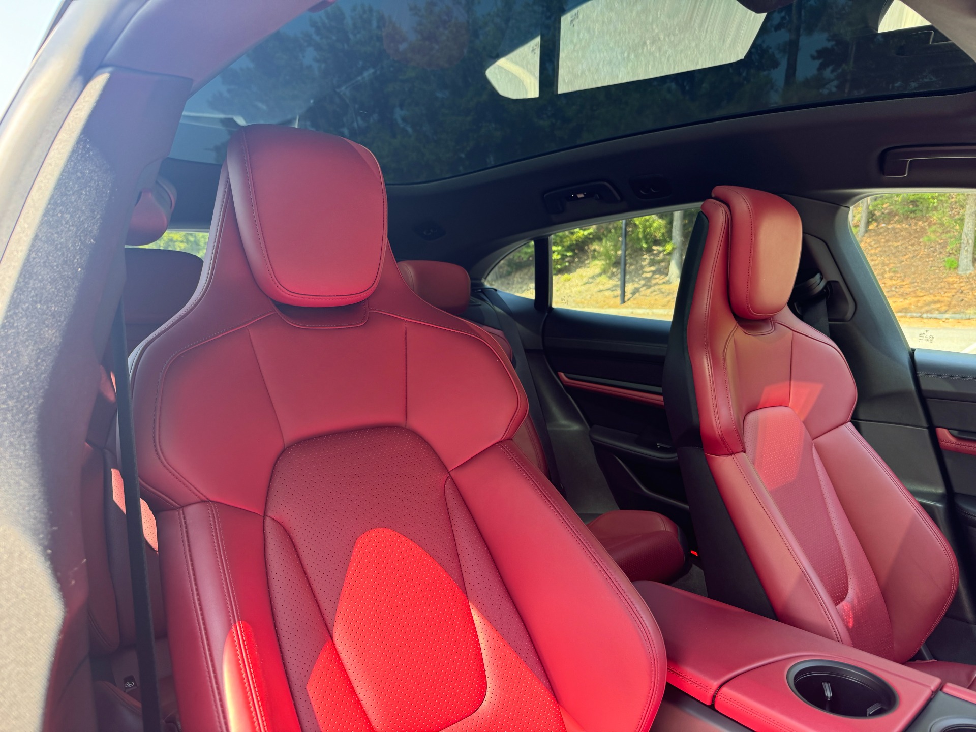 Used 2021 Porsche Taycan 4 Cross Turismo PDLS LIGHTING / SPORT SEATS / TURBO S WHEELS for sale Sold at Formula Imports in Charlotte NC 28227 47