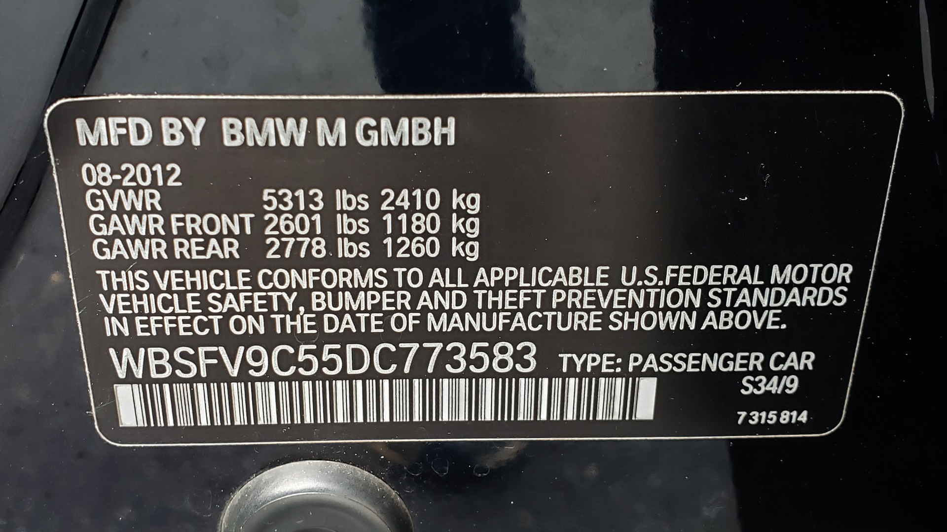 Used 2013 BMW M5 EXECUTIVE PKG / DRVR ASST / NAV / SUNROOF / REARVIEW for sale Sold at Formula Imports in Charlotte NC 28227 89