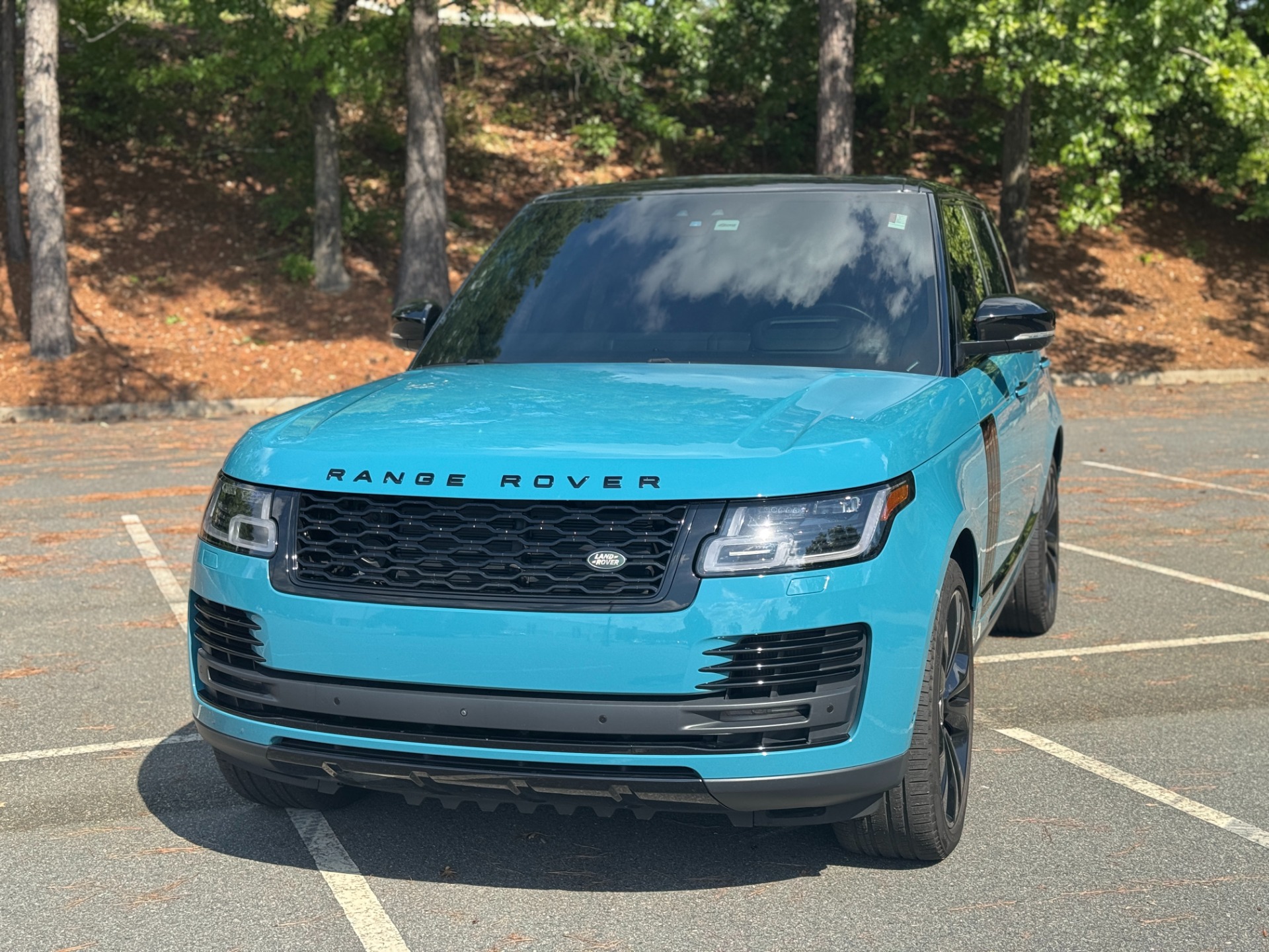 Used 2021 Land Rover Range Rover Fifty 50TH EDITION / SWB / 22IN WHEELS / ARUBA METALLIC for sale Sold at Formula Imports in Charlotte NC 28227 3