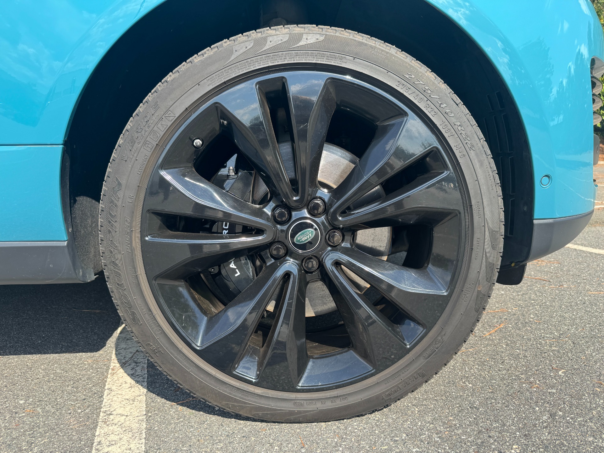 Used 2021 Land Rover Range Rover Fifty 50TH EDITION / SWB / 22IN WHEELS / ARUBA METALLIC for sale Sold at Formula Imports in Charlotte NC 28227 64