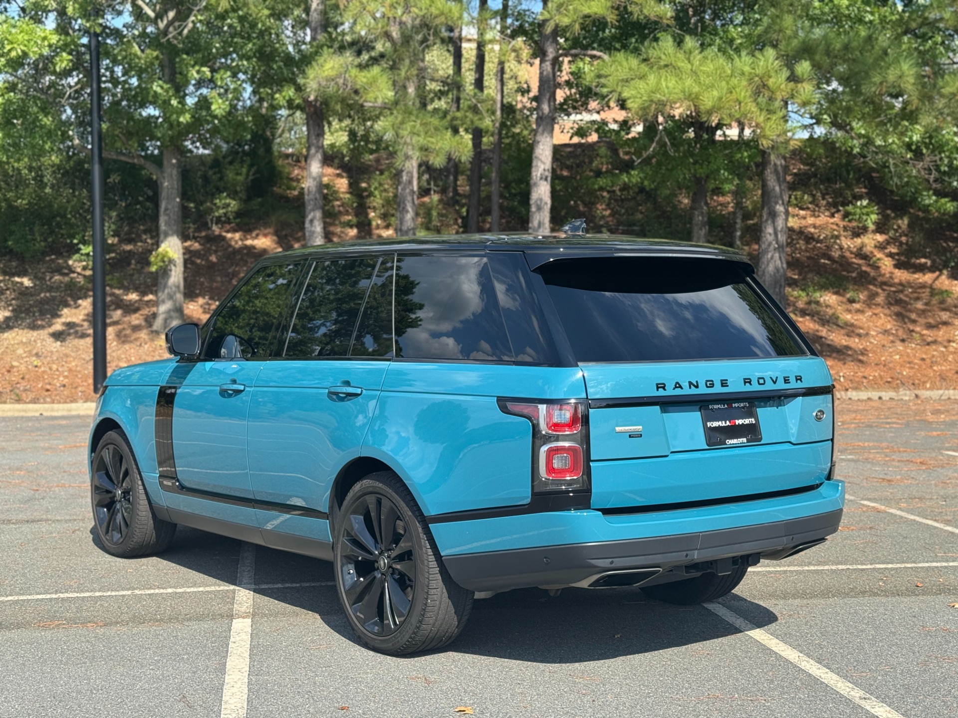 Used 2021 Land Rover Range Rover Fifty 50TH EDITION / SWB / 22IN WHEELS / ARUBA METALLIC for sale Sold at Formula Imports in Charlotte NC 28227 8