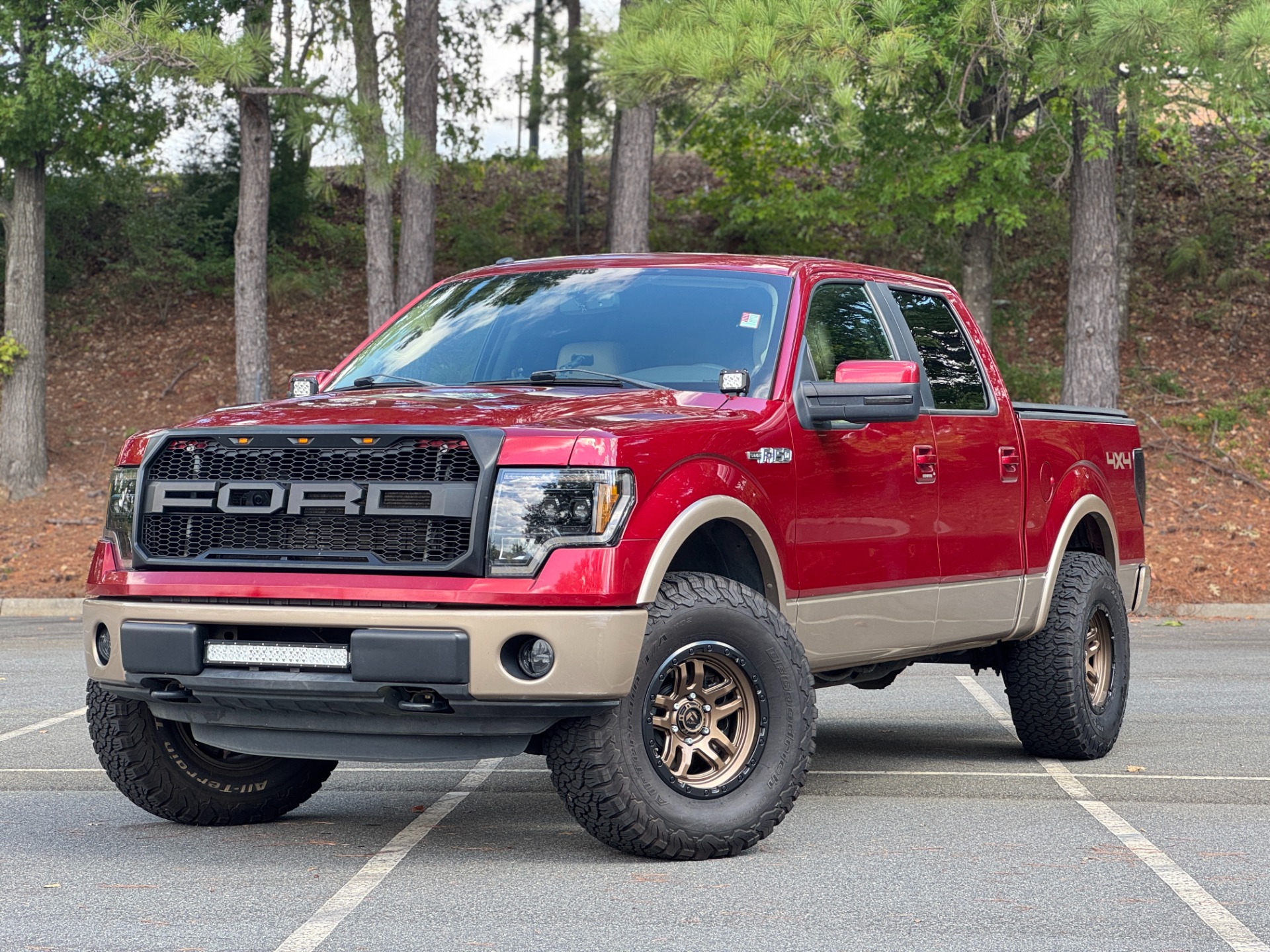 Used 2013 Ford F-150 Lariat EXT RANGE FUEL TANK / HEATED/COOLED SEATS / WHEELS & TIRES for sale Sold at Formula Imports in Charlotte NC 28227 1