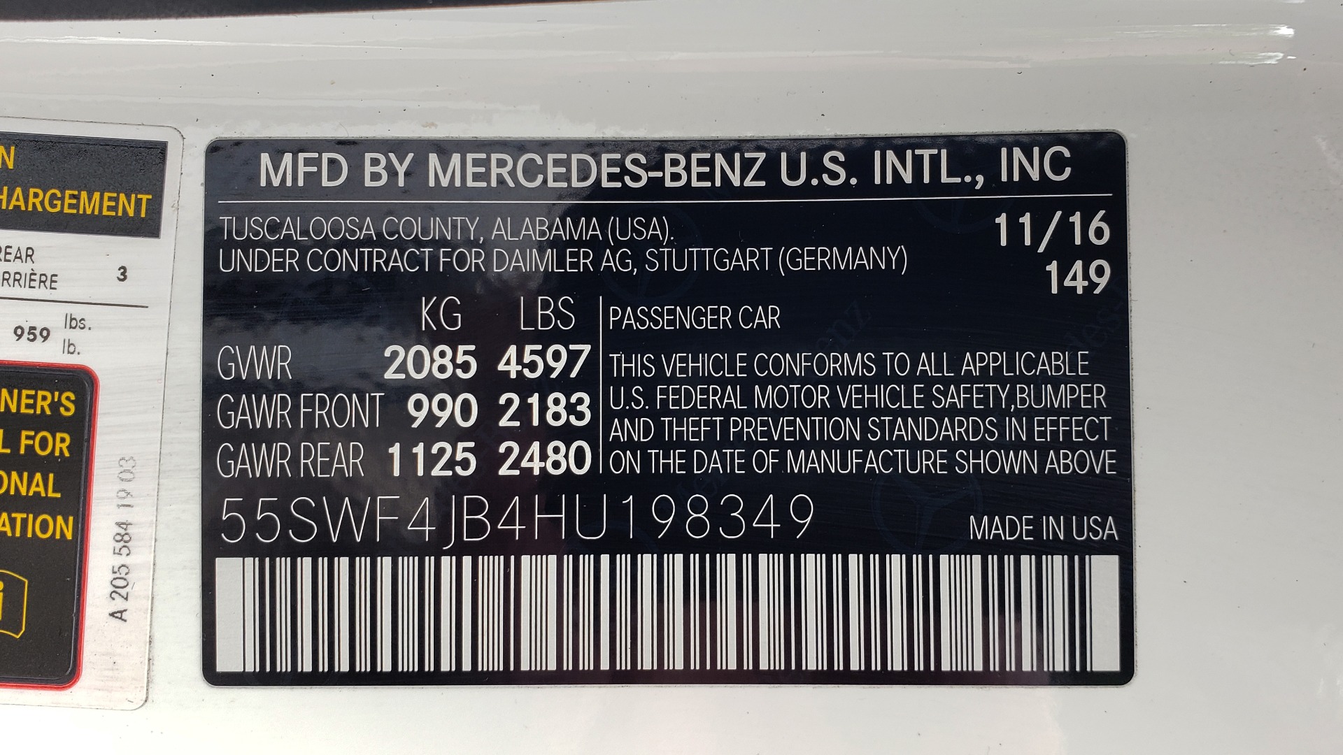 Used 2017 Mercedes-Benz C-Class C 300 PREMIUM / NAV / PANO-ROOF / HTD STS / REARVIEW for sale Sold at Formula Imports in Charlotte NC 28227 80