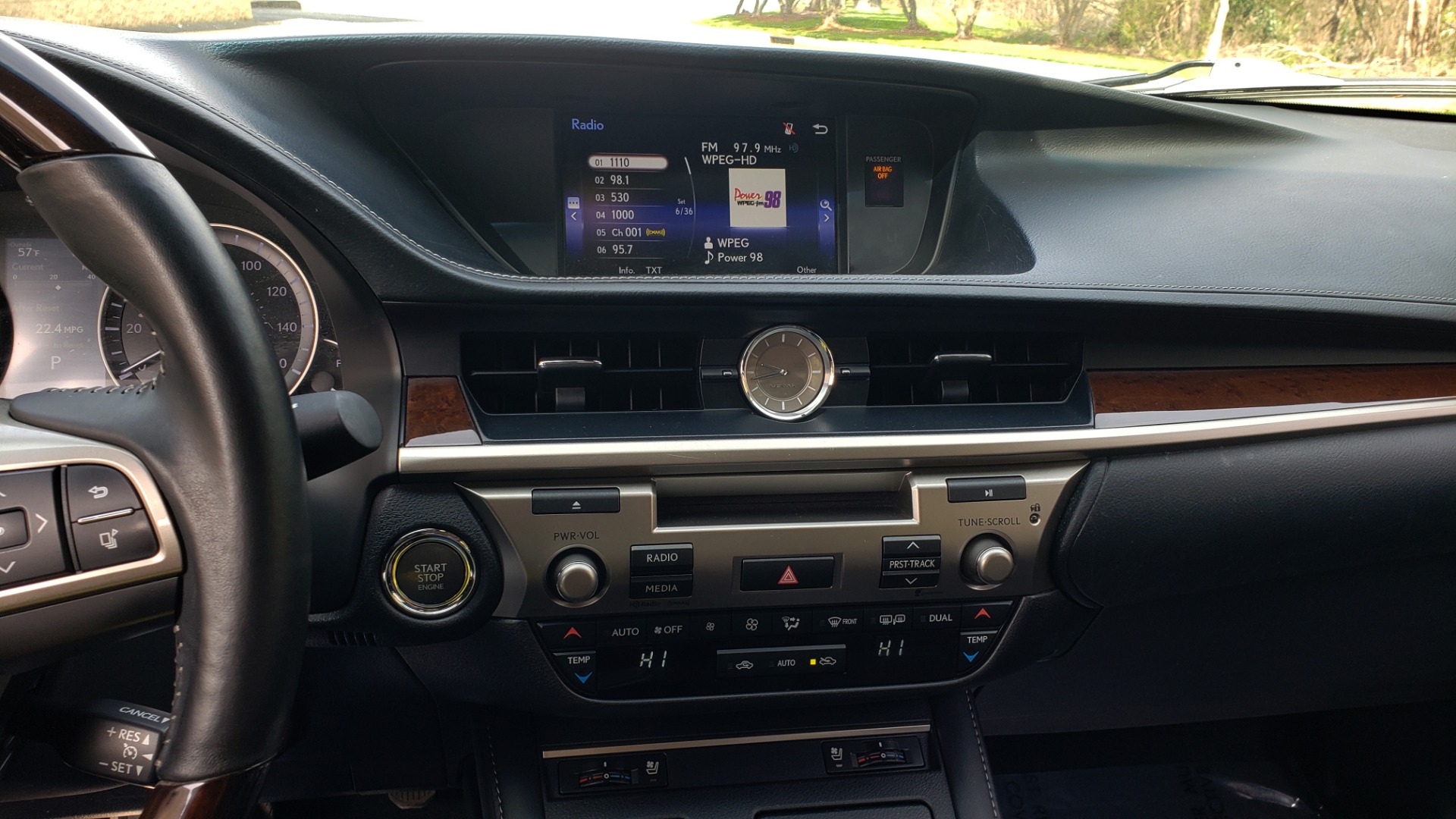 Used 2016 Lexus ES 350 4-DR PREMIUM / SUNROOF / BSM / REARVIEW / VENT STS for sale Sold at Formula Imports in Charlotte NC 28227 39