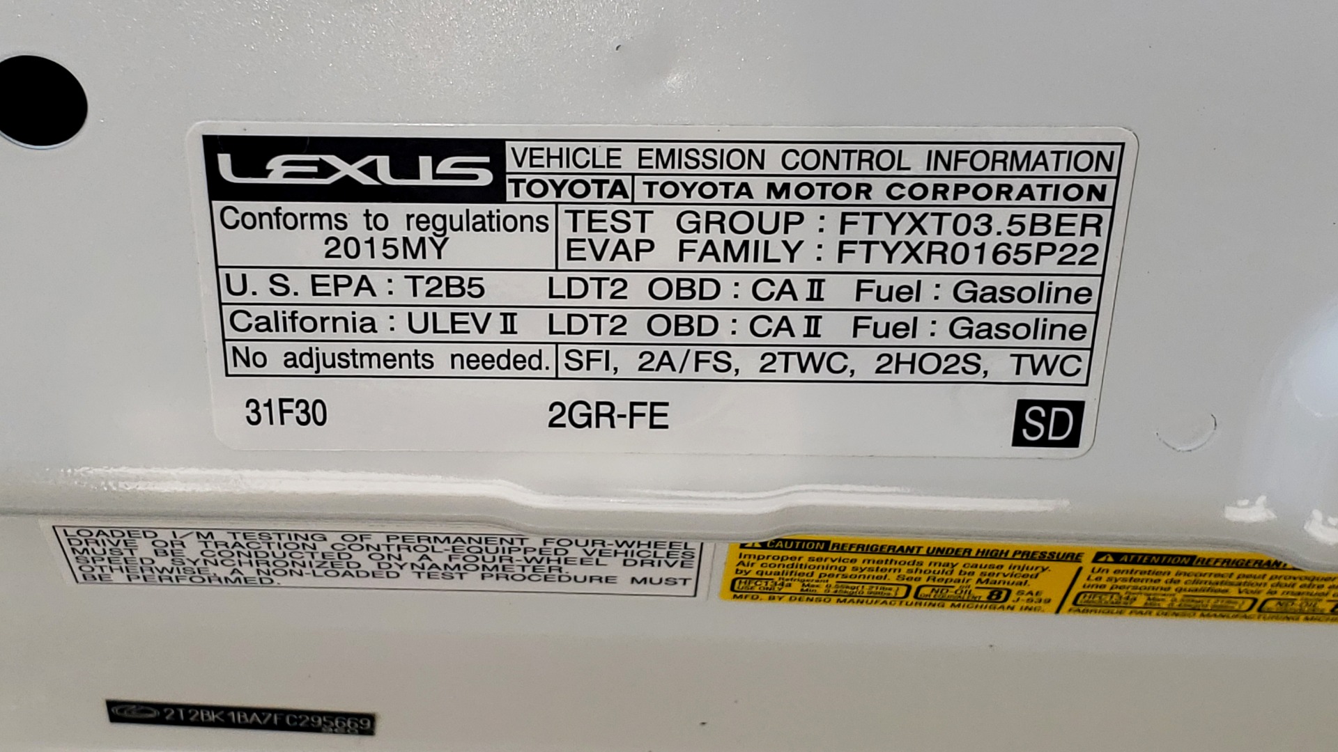 Used 2015 Lexus RX 350 AWD F-SPORT / NAV / SUNBROOF / REARVIEW / BSM / PARK ASST for sale Sold at Formula Imports in Charlotte NC 28227 12