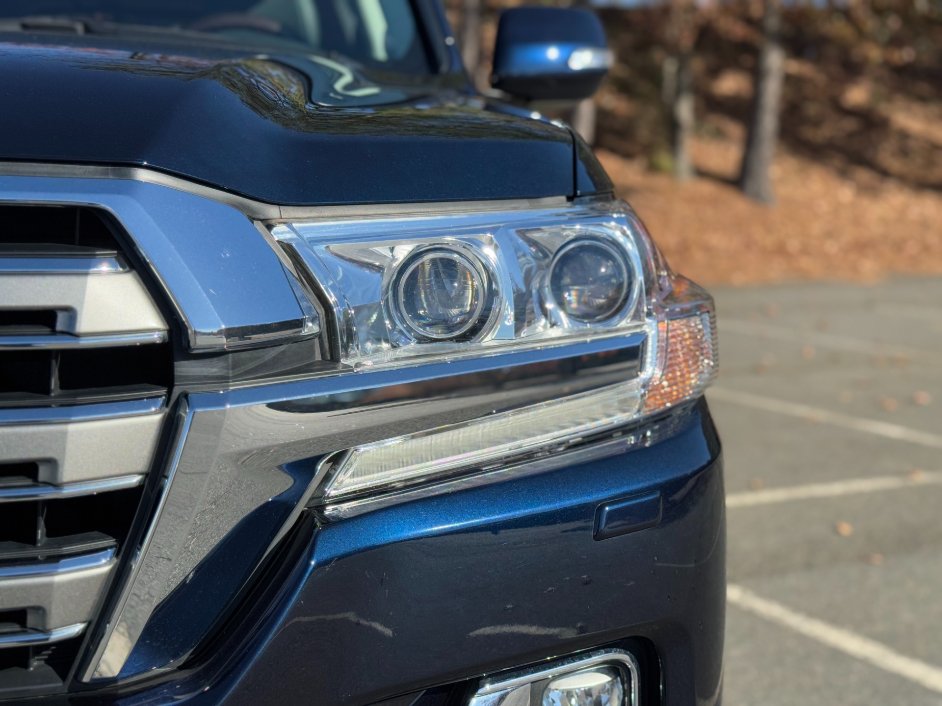 Used 2018 Toyota Land Cruiser BLUE ONYX PEARL For Sale ($1