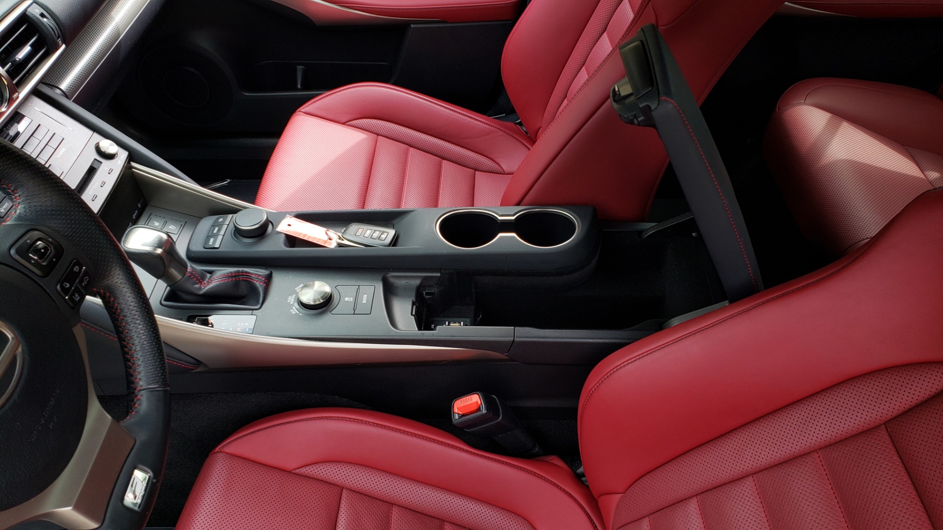 Used 2017 Lexus IS 200T F-SPORT / SUNROOF / REARVIEW / VENT SEATS for sale Sold at Formula Imports in Charlotte NC 28227 53