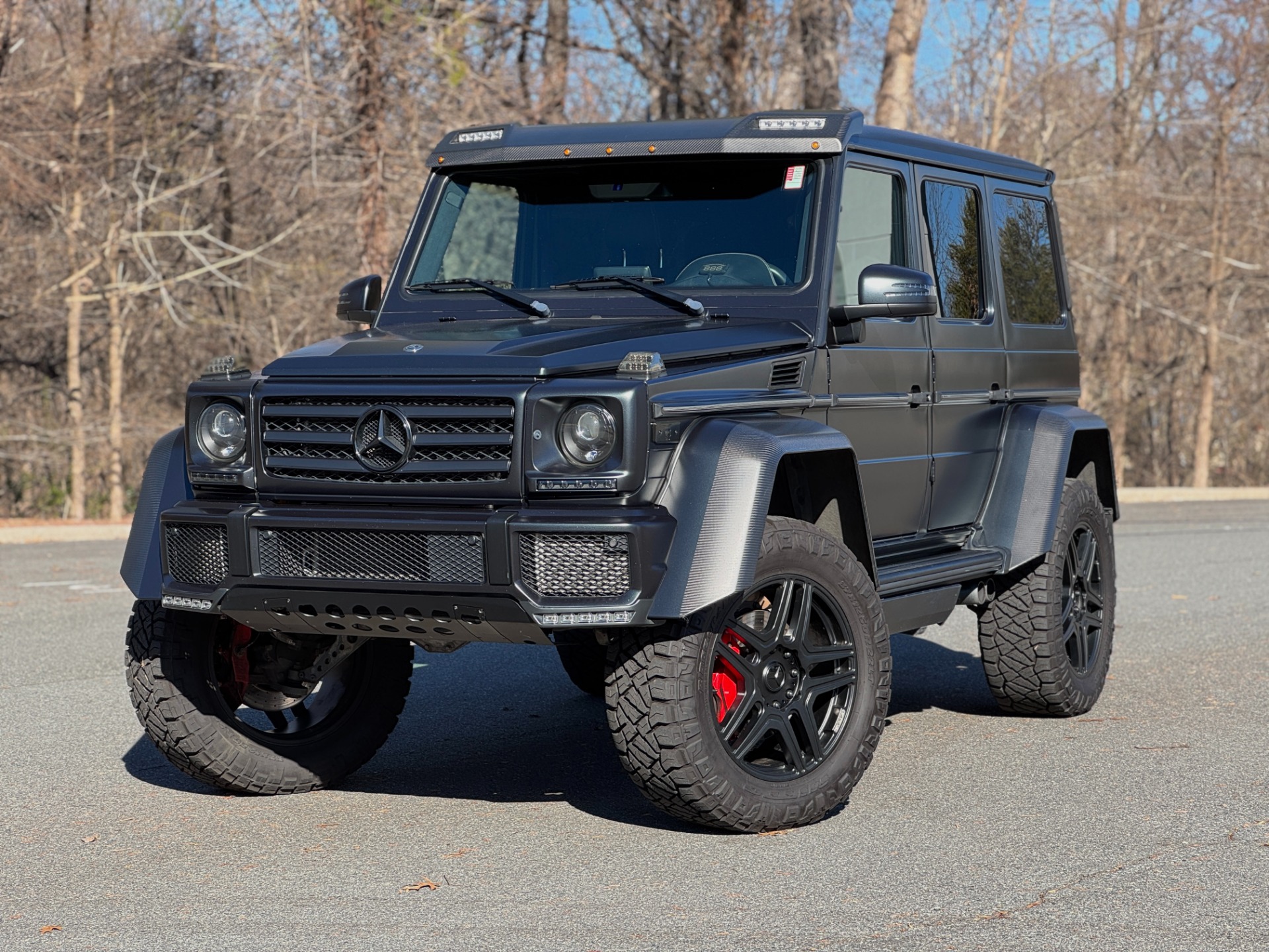 Used 2018 Mercedes-Benz G-Class G 550 4x4 Squared BRABUS EXTRAS / CUSTOM SOUND SYSTEM for sale Sold at Formula Imports in Charlotte NC 28227 1