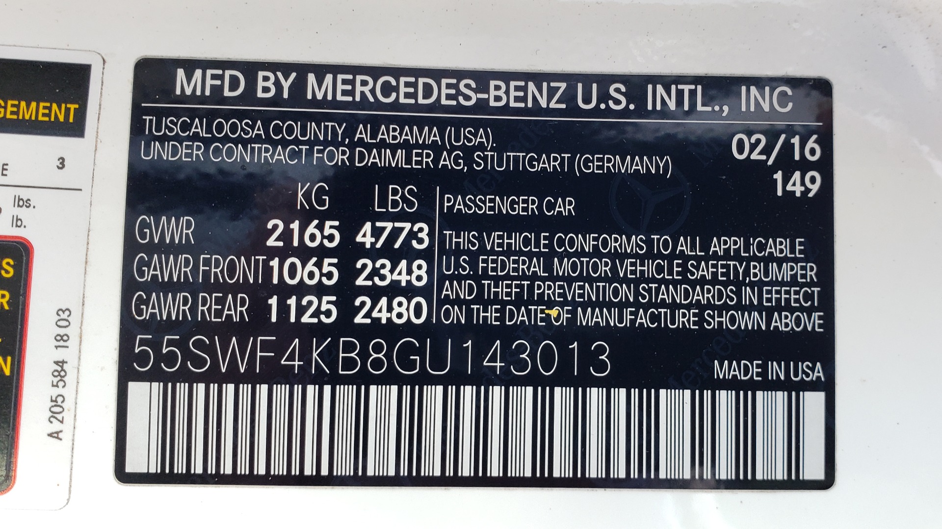 Used 2016 Mercedes-Benz C-Class C 300 LUXURY / NAV / PANO-ROOF / REARVIEW / BSM / HTD STS for sale Sold at Formula Imports in Charlotte NC 28227 76
