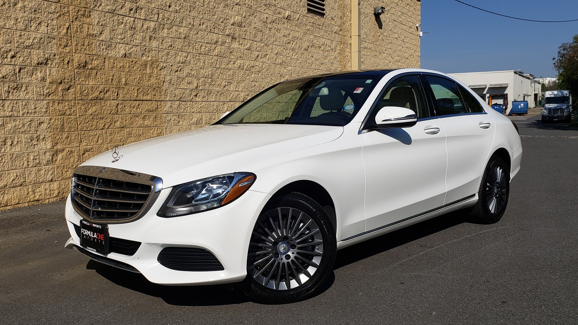 Used 2016 Mercedes-Benz C-Class C 300 LUXURY / NAV / PANO-ROOF / REARVIEW / BSM / HTD STS for sale Sold at Formula Imports in Charlotte NC 28227 1