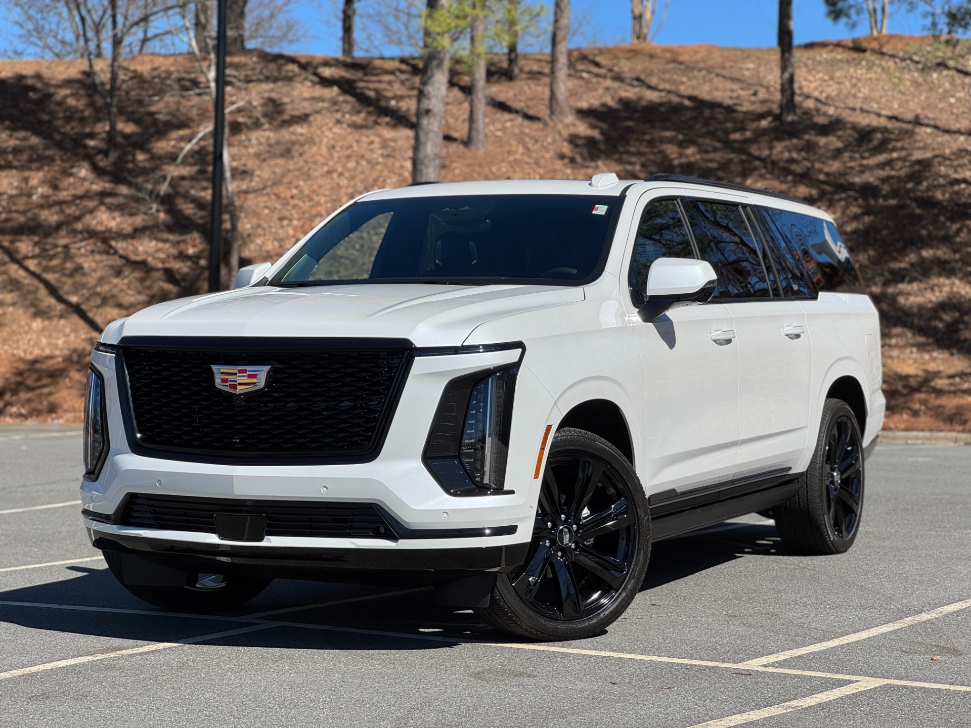 Used 2025 Cadillac Escalade ESV AWD Sport Platinum 24 WHEELS// NIGHT VISION // SUPER CRUSE for sale Sold at Formula Imports in Charlotte NC 28227 1